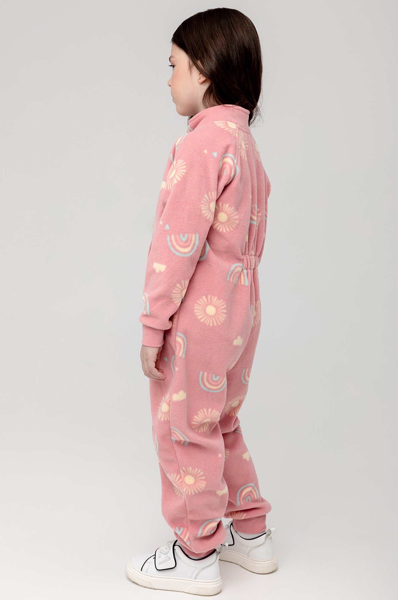 Флисовый комбинезон для девочки Crockid