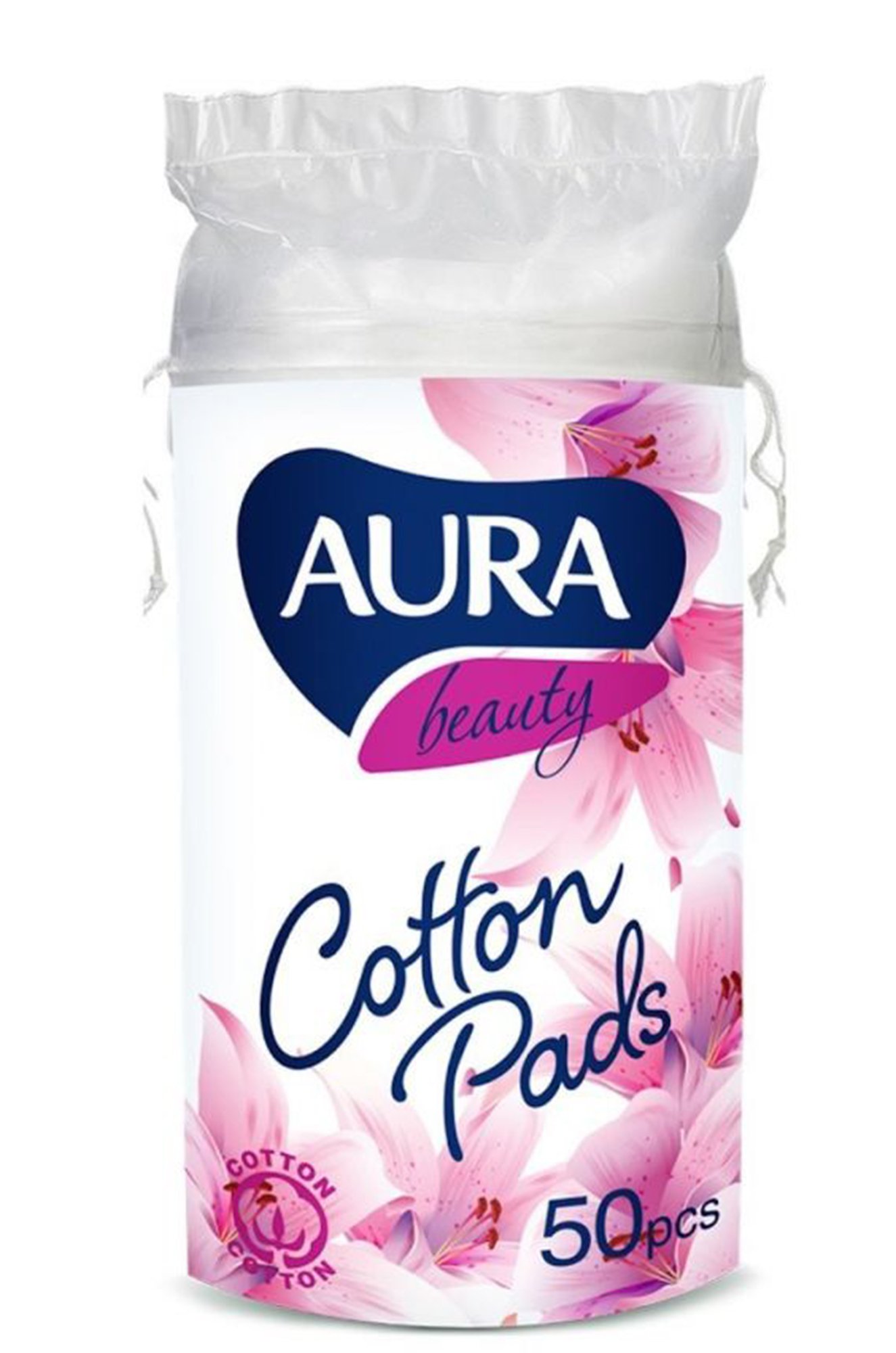 Ватные диски AURA 50 шт AURA 6594408 мультиколор купить оптом в ...