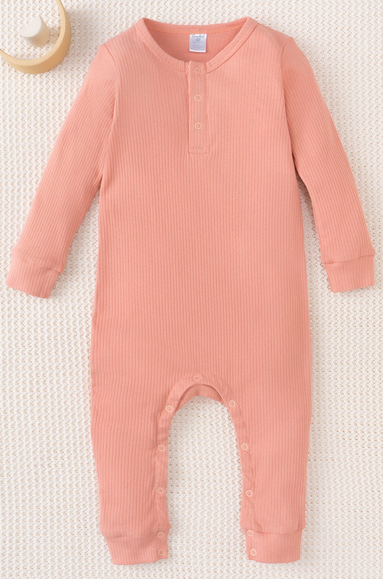 Комбинезон из рибаны для девочки Crockid