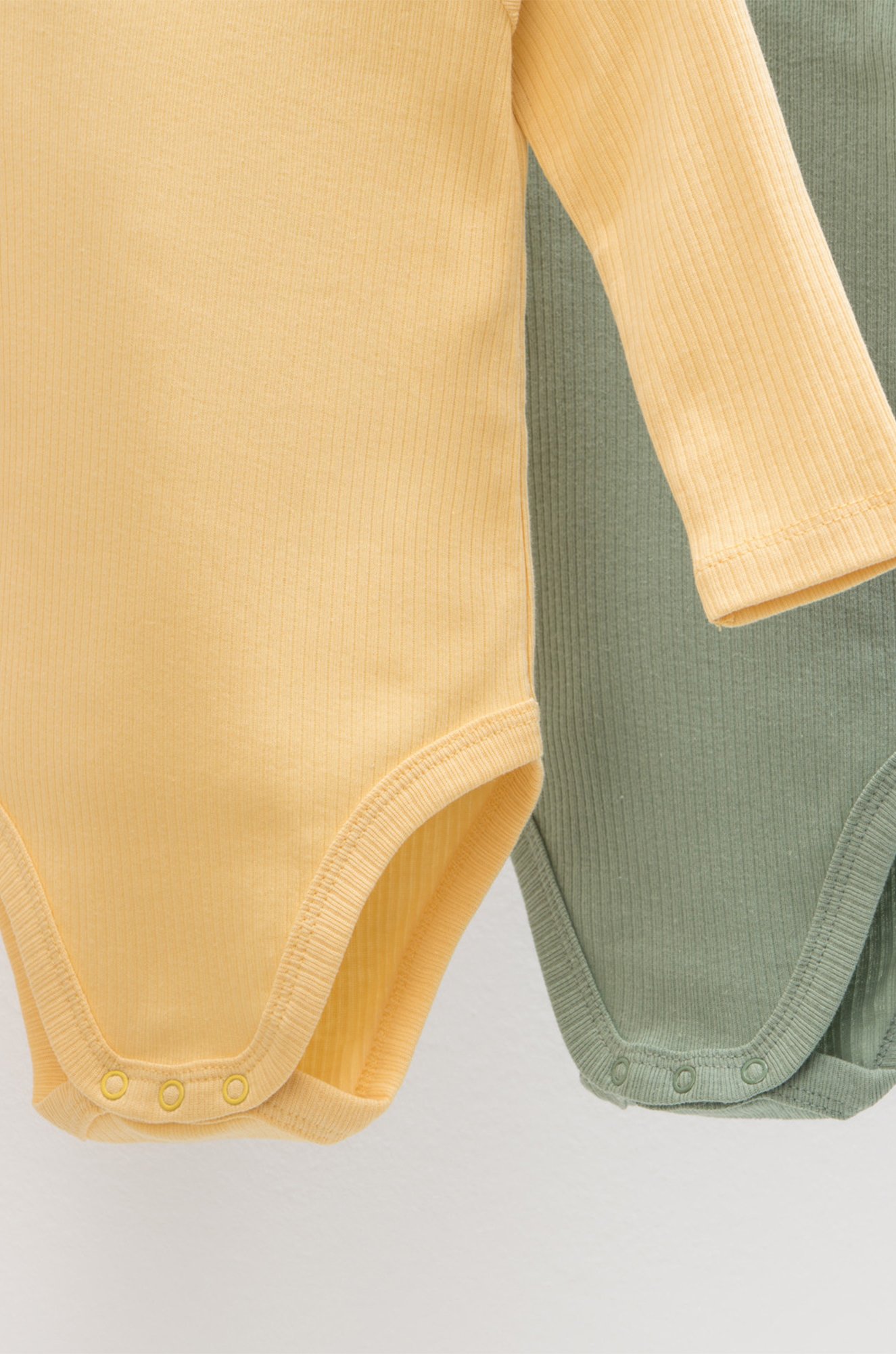 Детское боди в рубчик из натурального хлопка 2 шт. Crockid