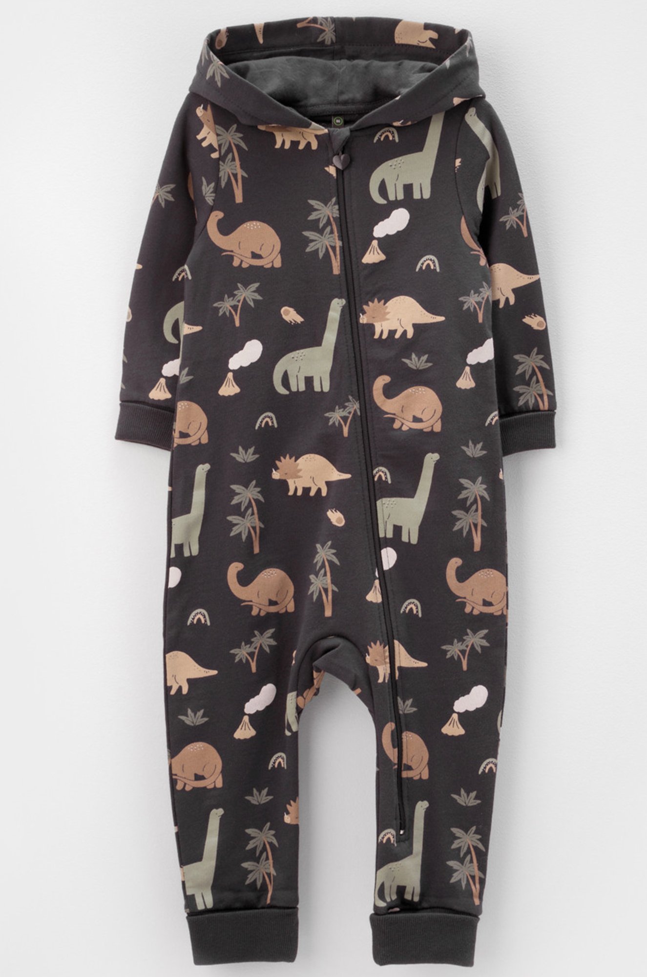 Комбинезон для мальчика из футера с начесом Crockid