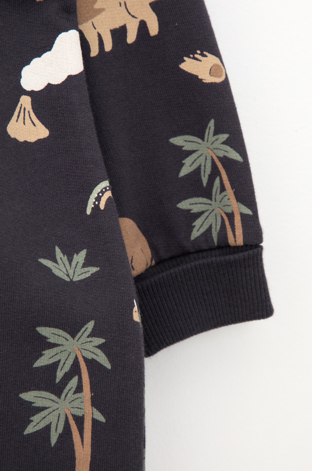 Комбинезон для мальчика из футера с начесом Crockid