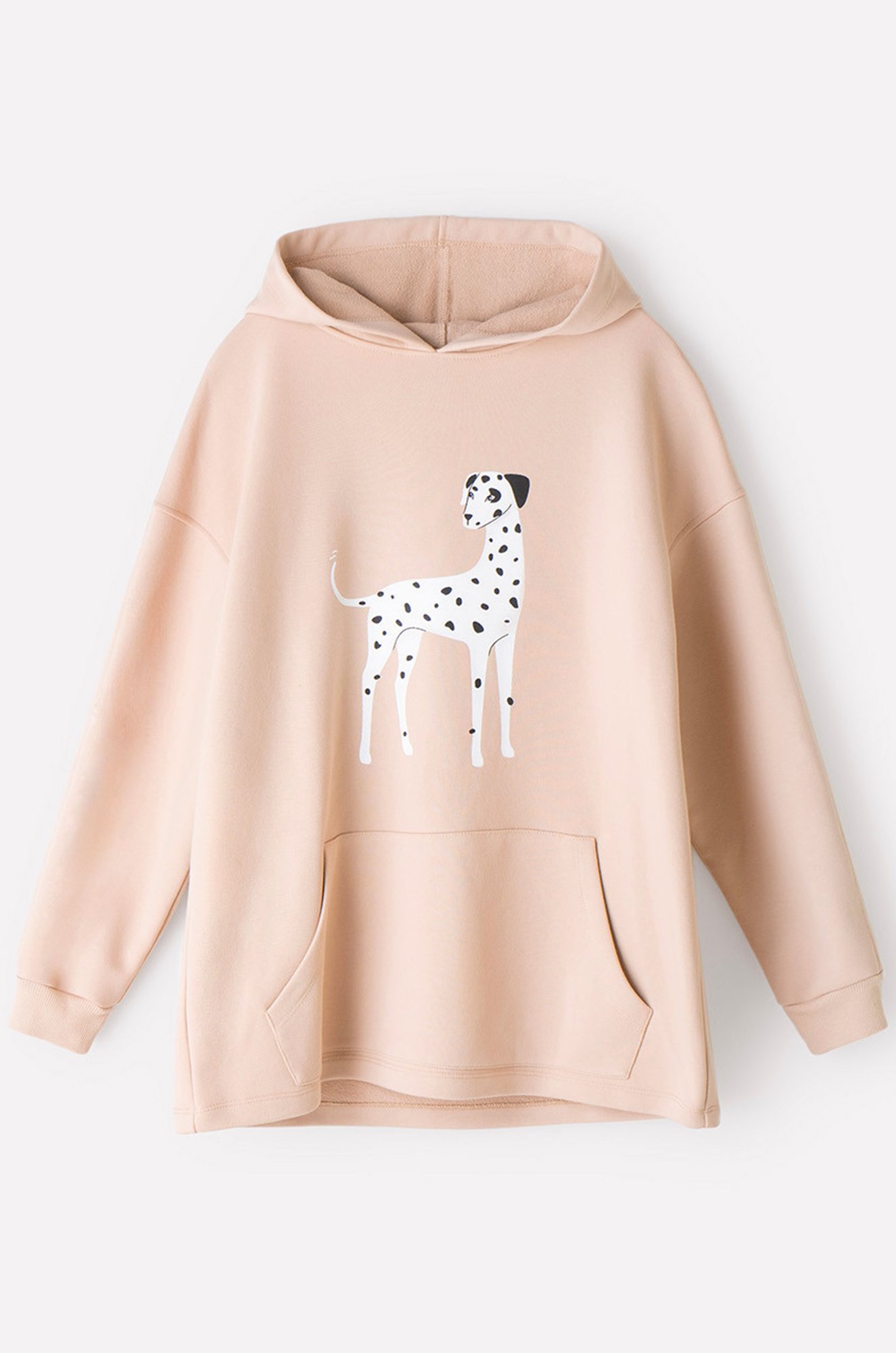 Худи из петельчатого футера трехнитки для девочки Cubby