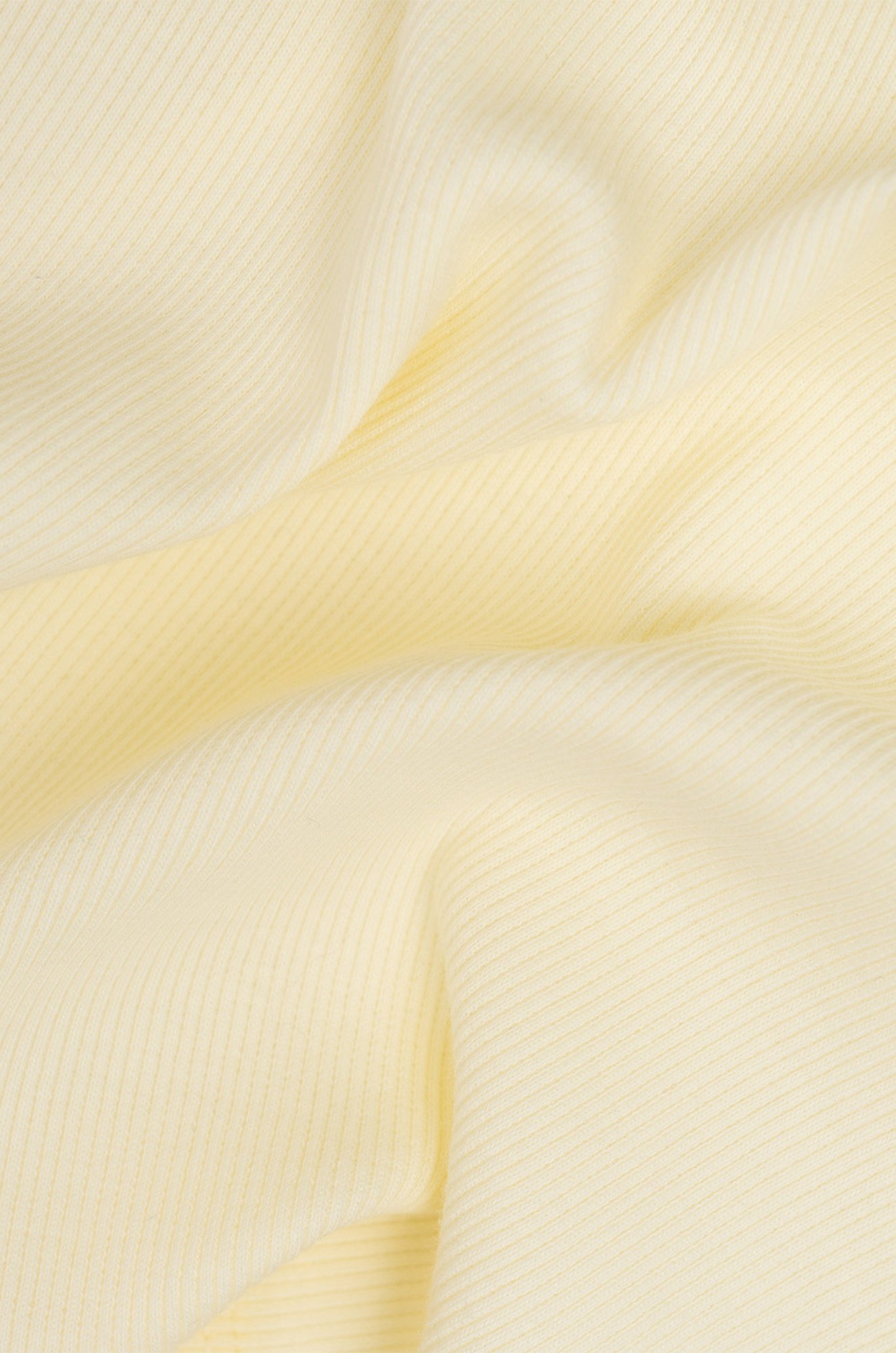 Укороченная футболка в рубчик из кашкорсе для девочки Cubby