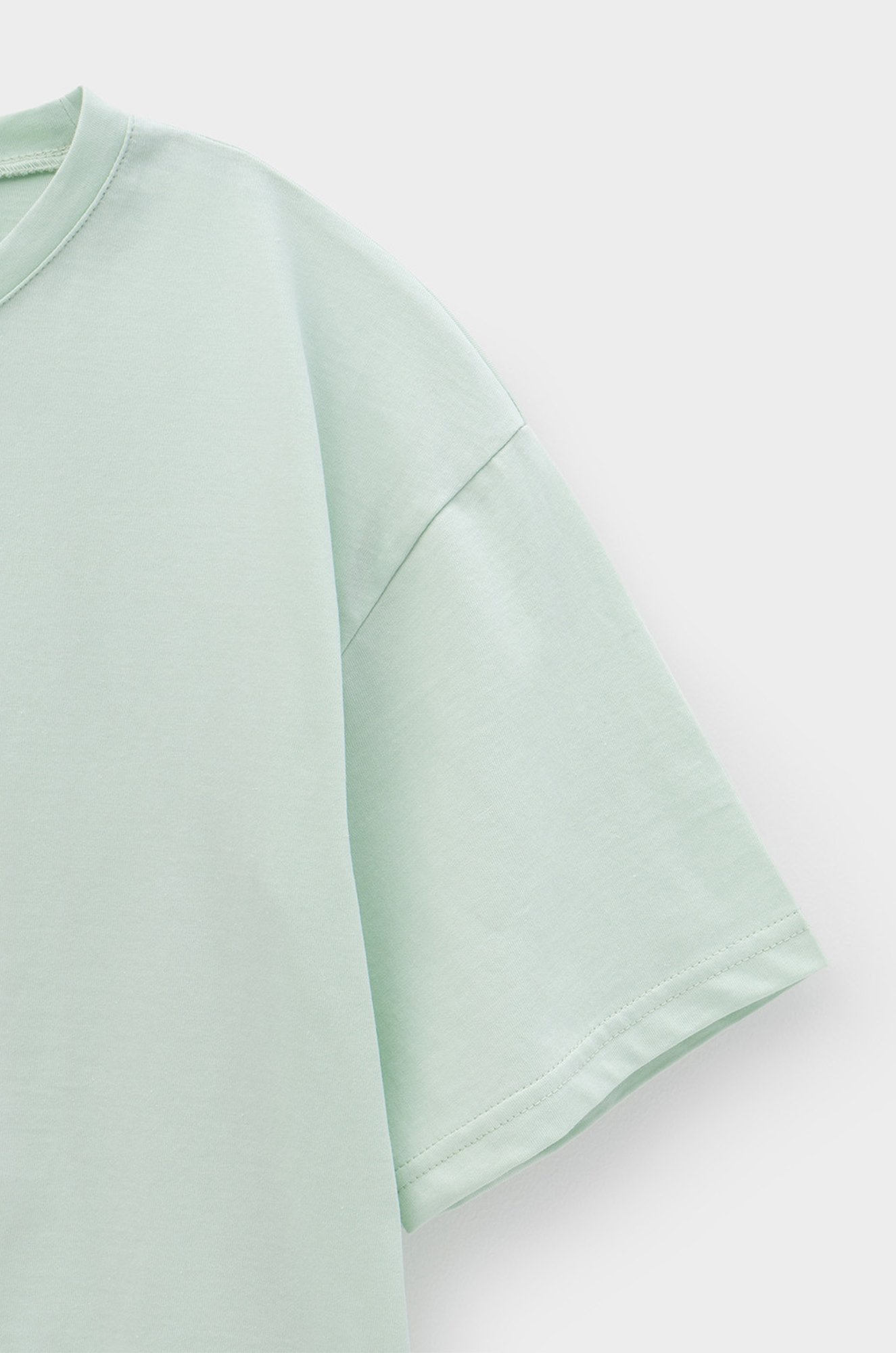 Хлопковая футболка оверсайз для девочки Cubby