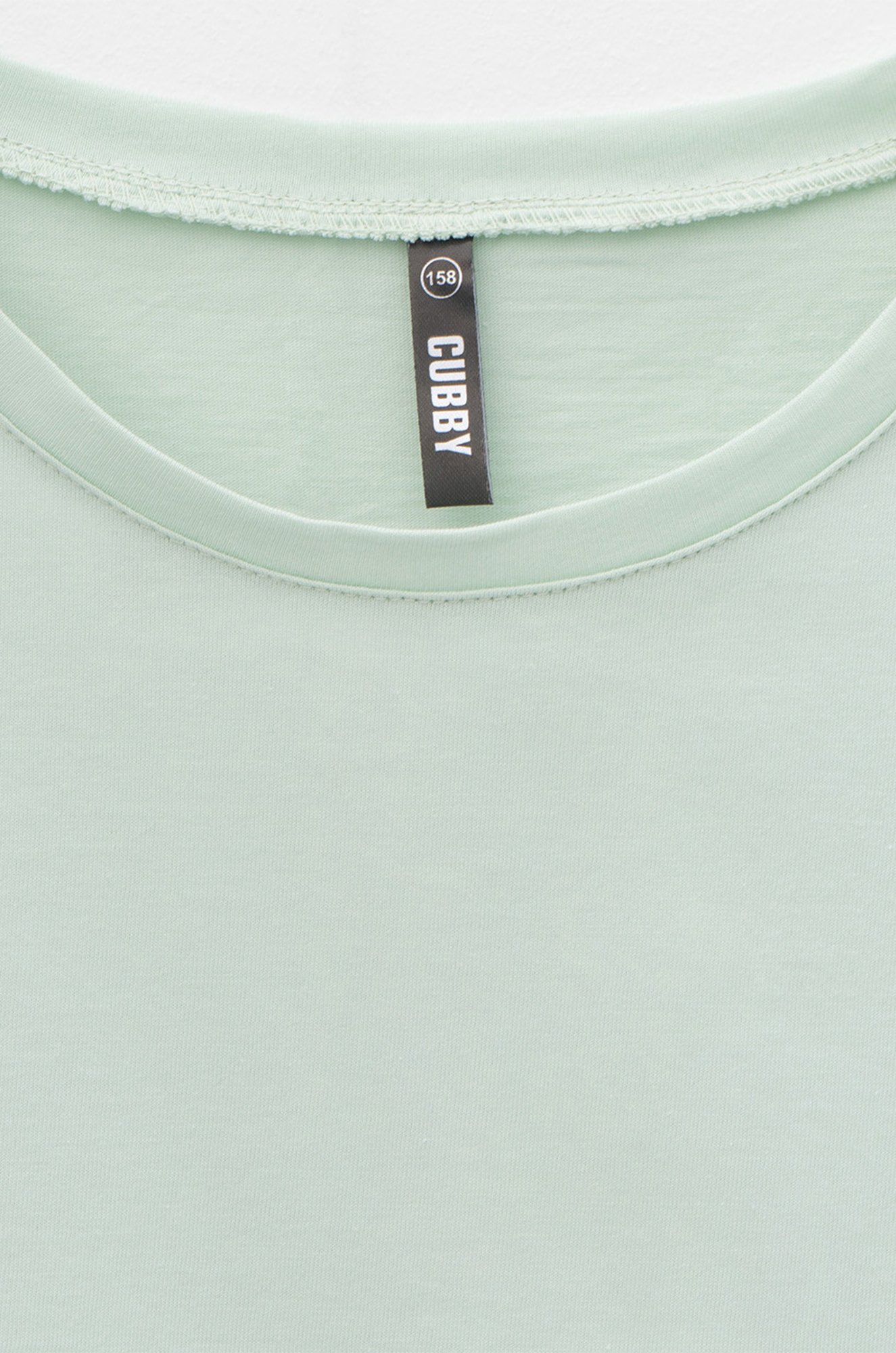 Хлопковая футболка оверсайз для девочки Cubby