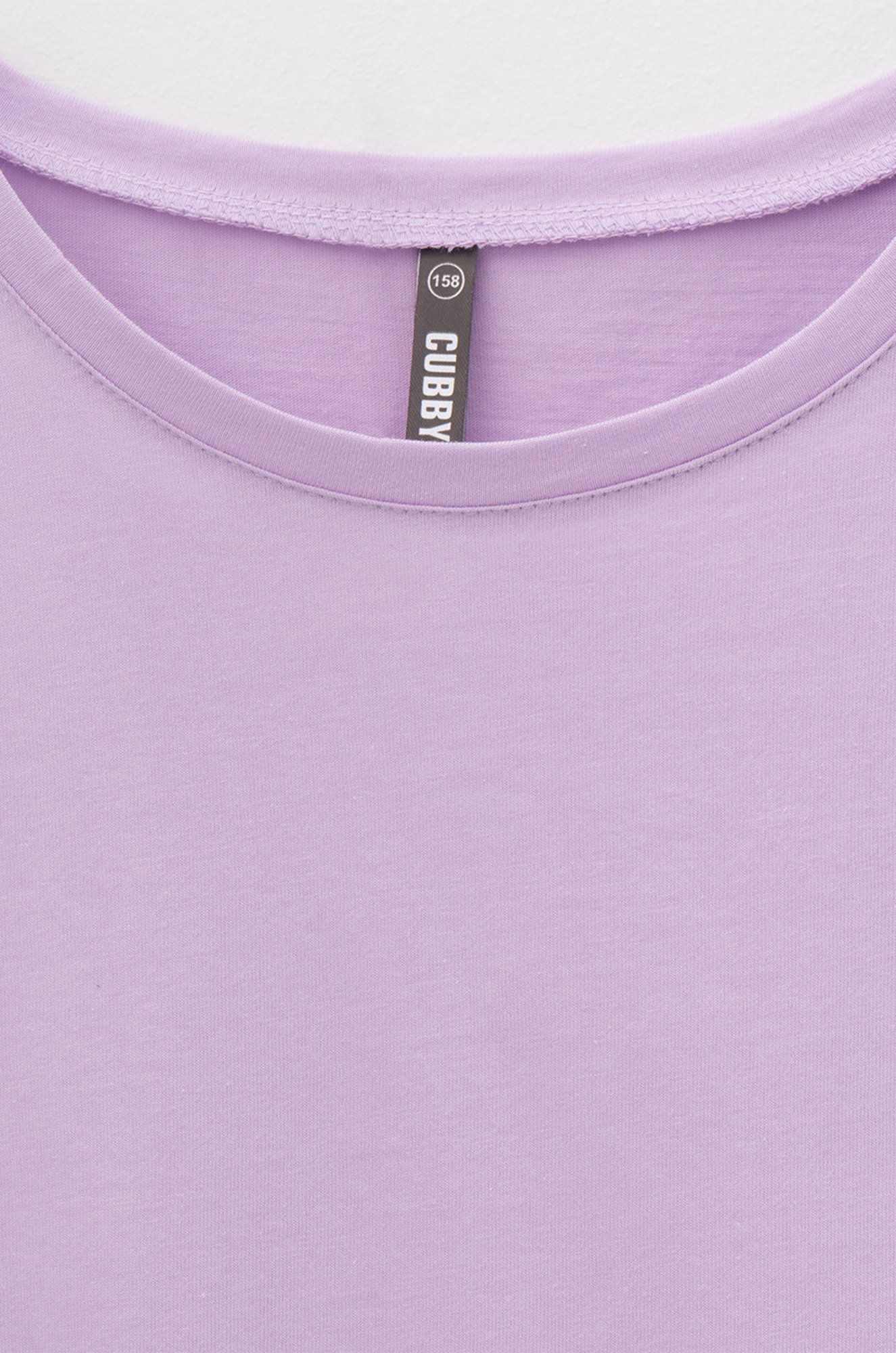 Хлопковая футболка оверсайз для девочки Cubby