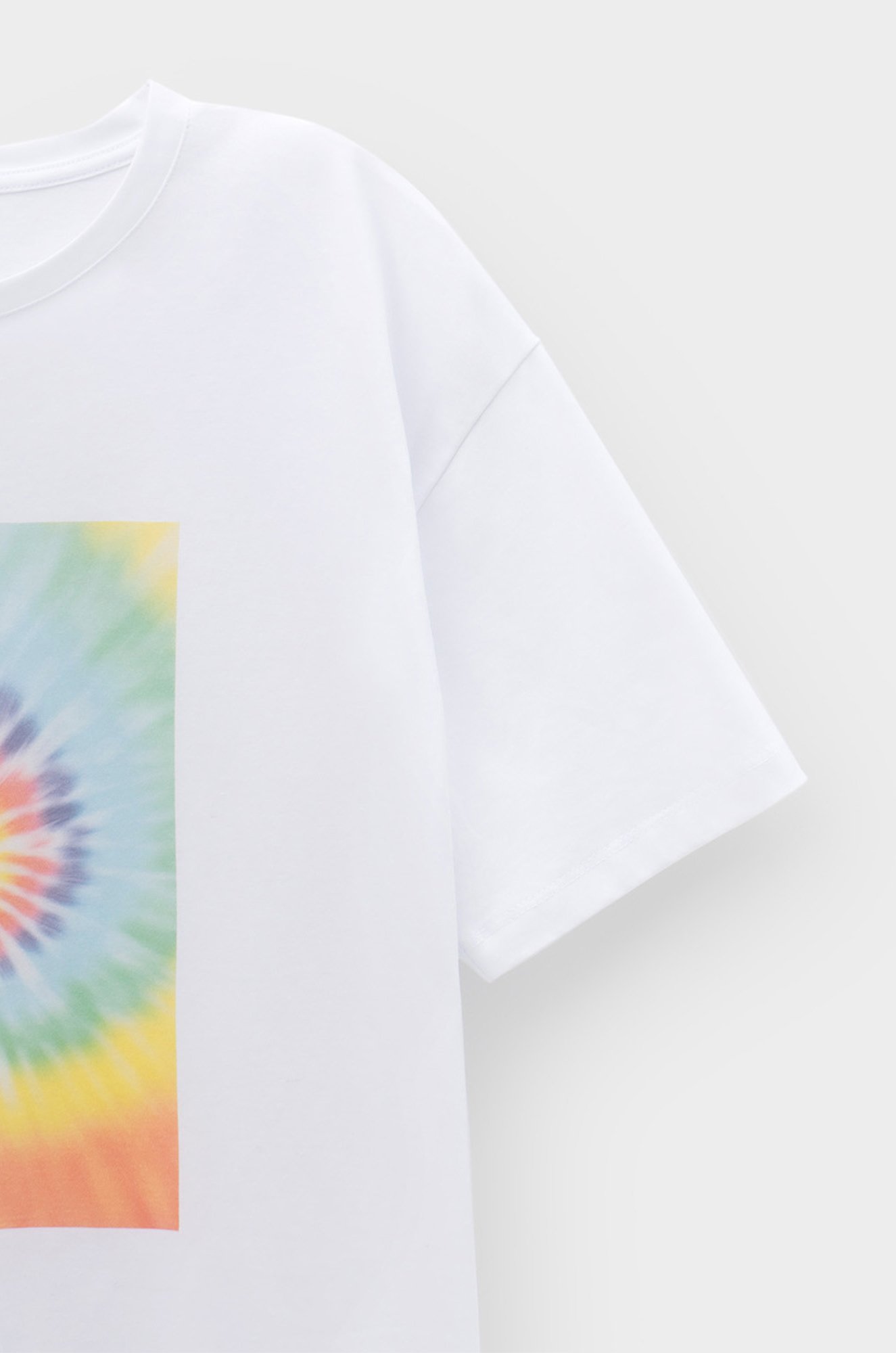 Хлопковая футболка оверсайз для девочки Cubby