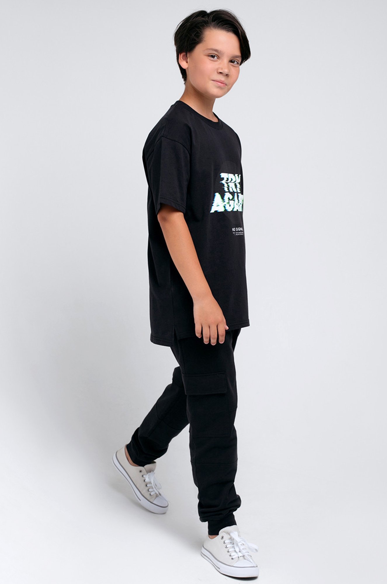 Брюки для мальчика из футера Cubby