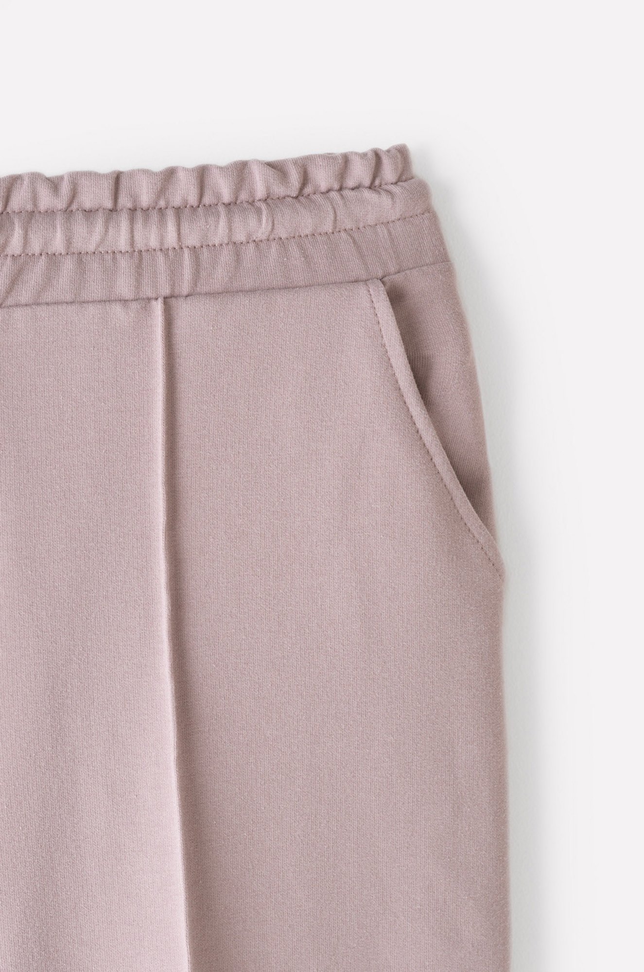 Теплые брюки из футера с начесом Cubby