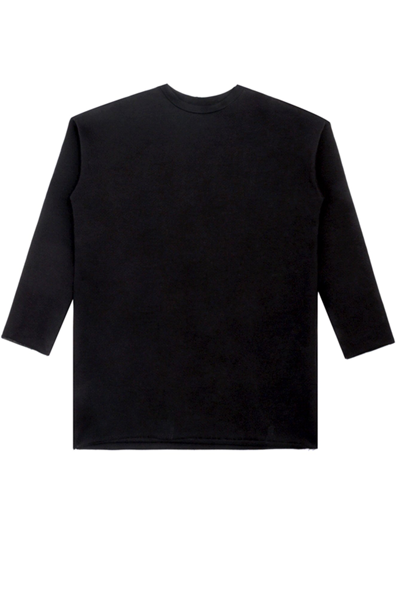 Лонгслив для девочки из футера Апрель