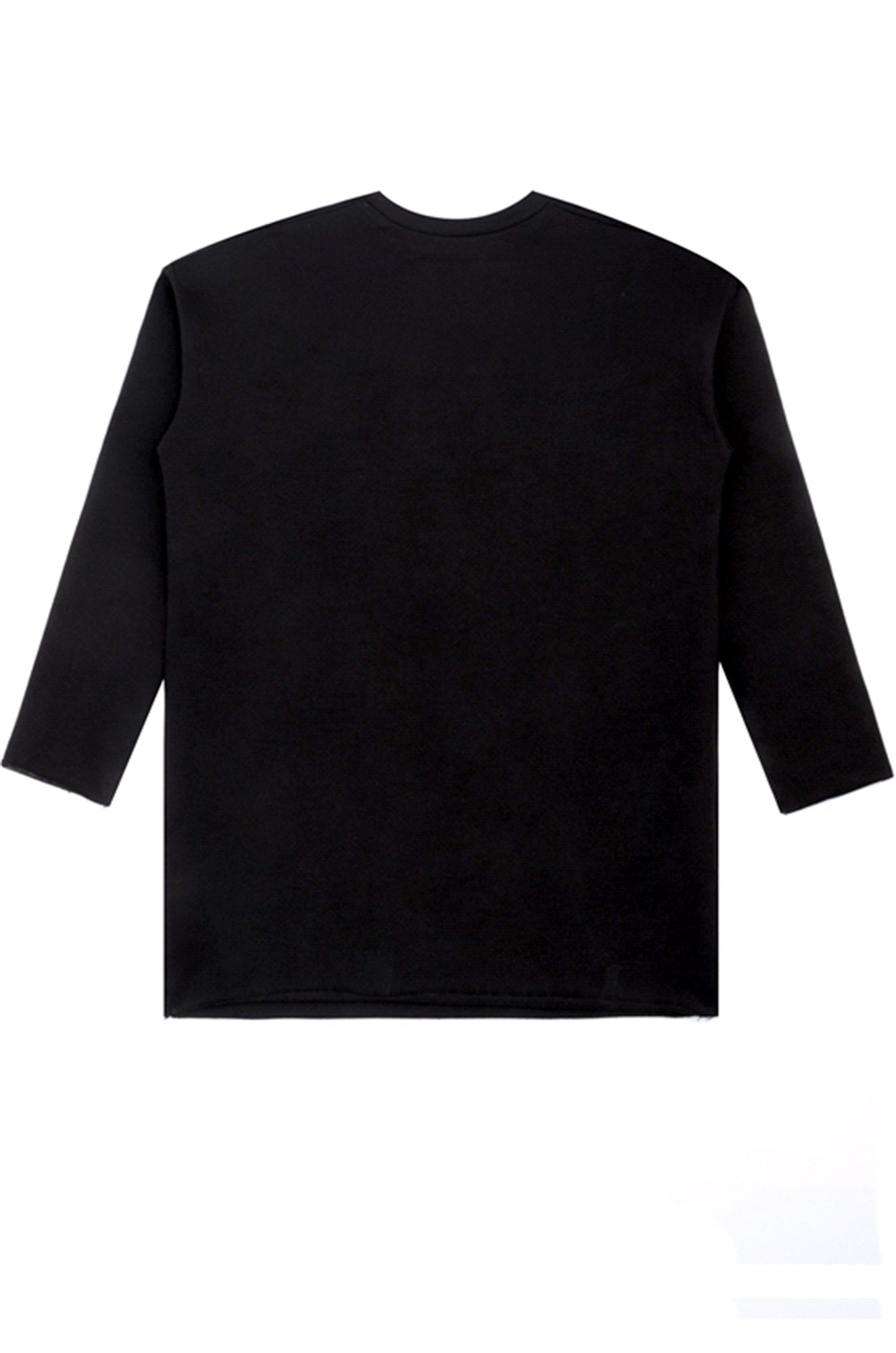 Лонгслив для девочки из футера Апрель