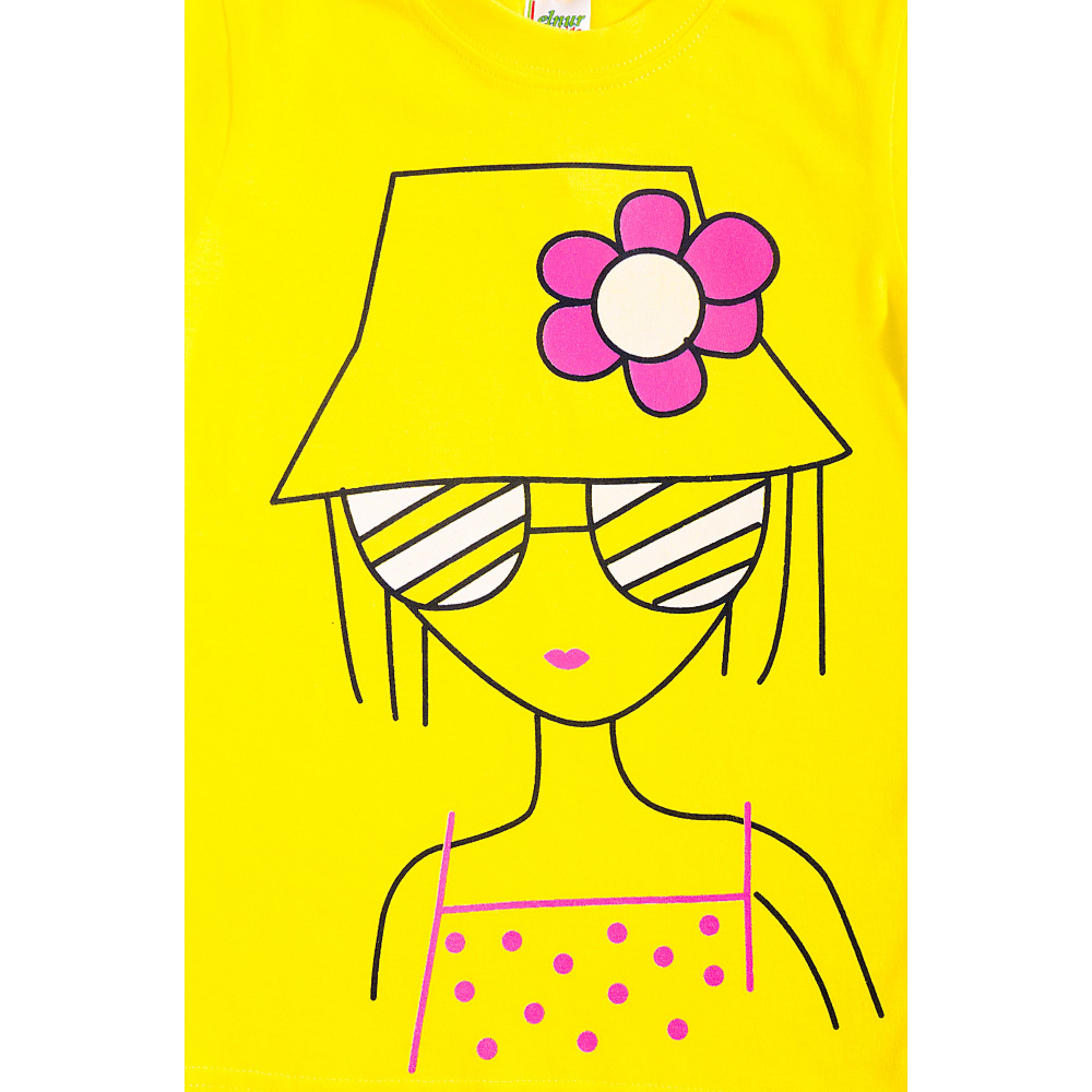 Футболка для девочки Elnur baby