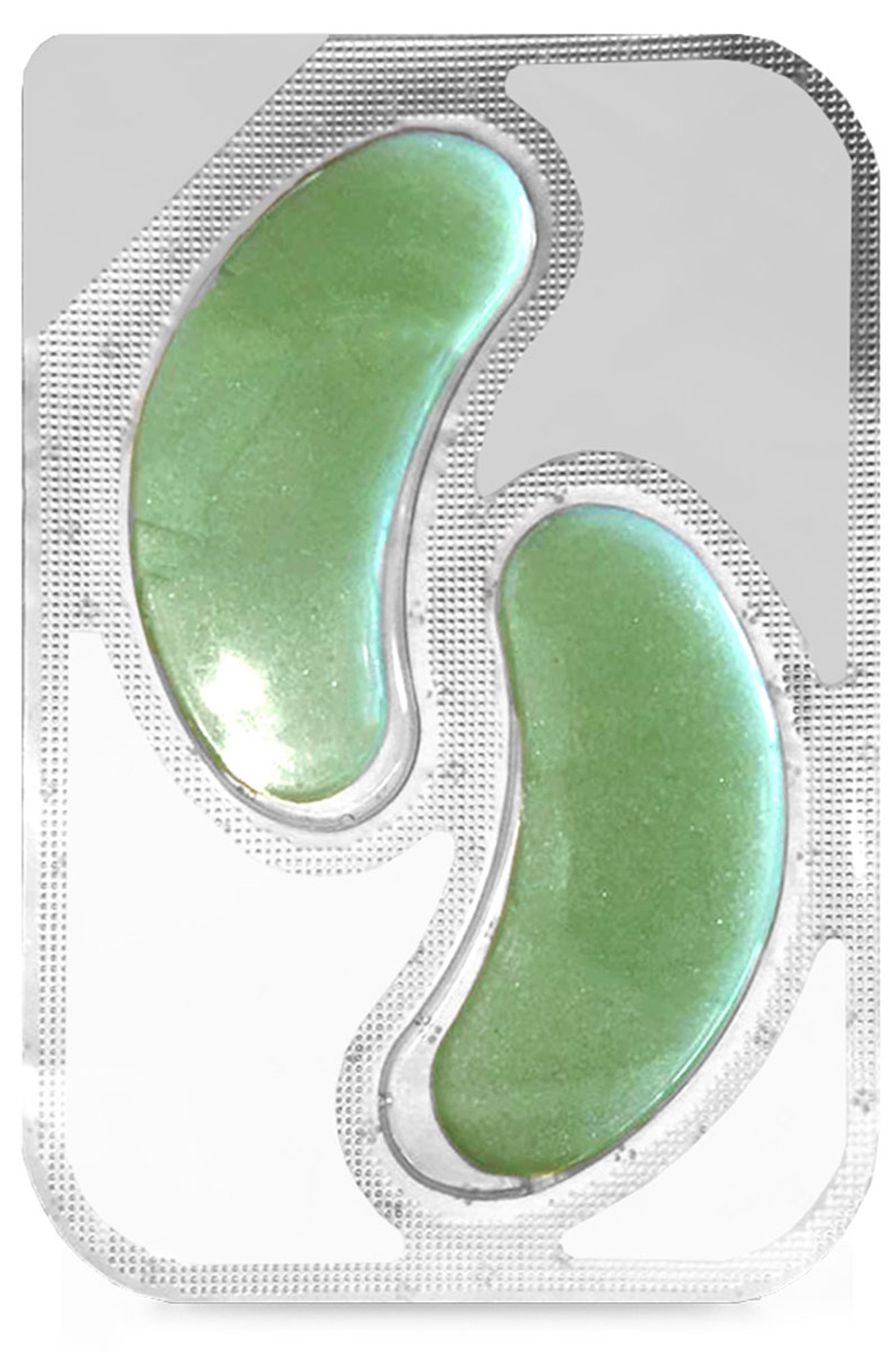Патчи гидрогелевые натуральные для кожи вокруг глаз охлаждающие Зеленый чай и мята 7 г Fito косметик