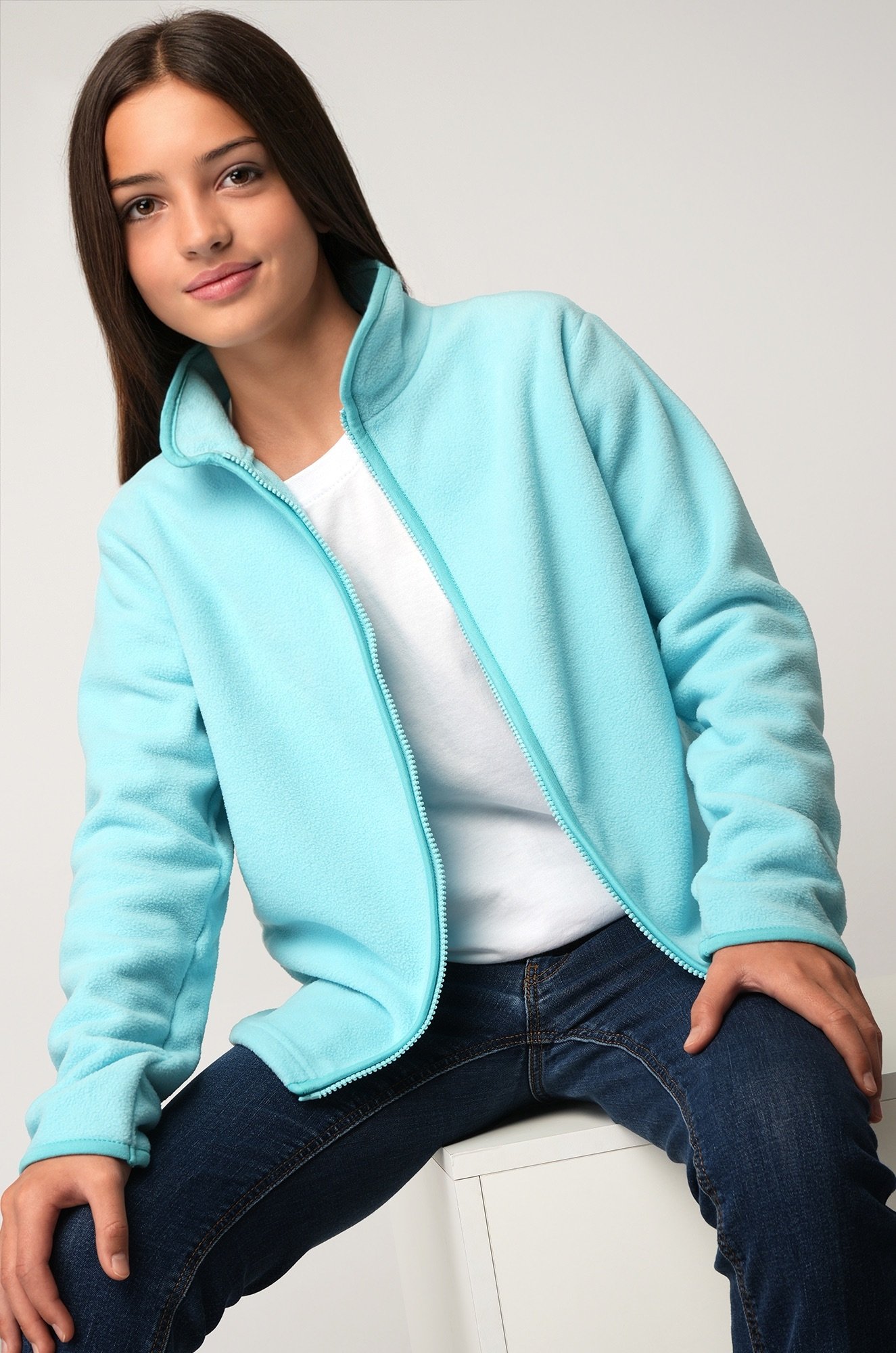 Флисовая толстовка для девочки Happyfox