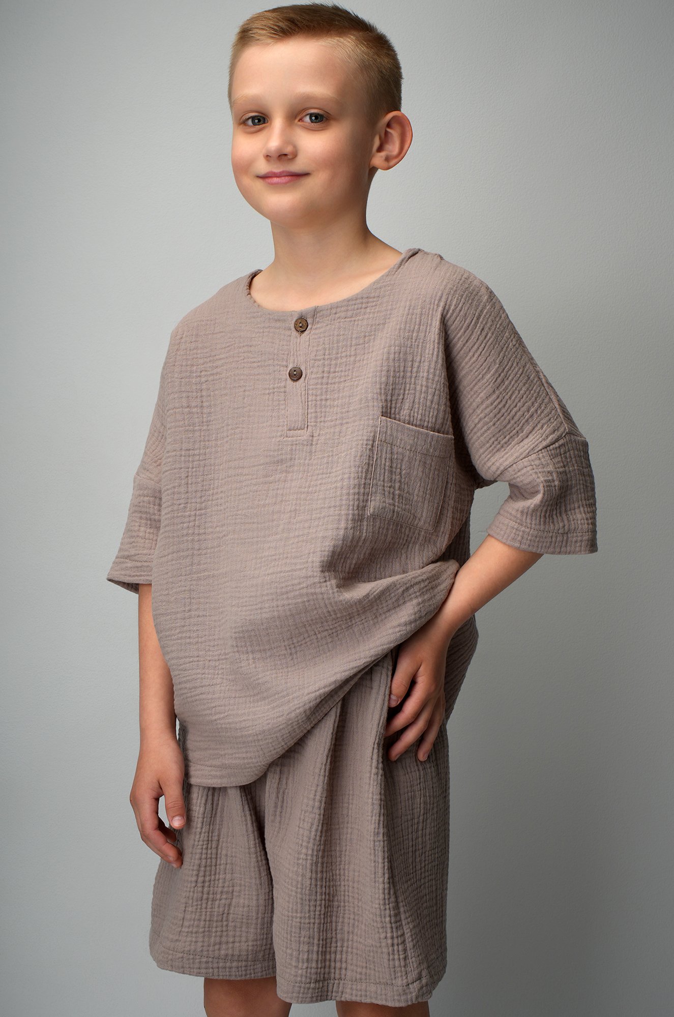 Костюм детский из муслина Happyfox