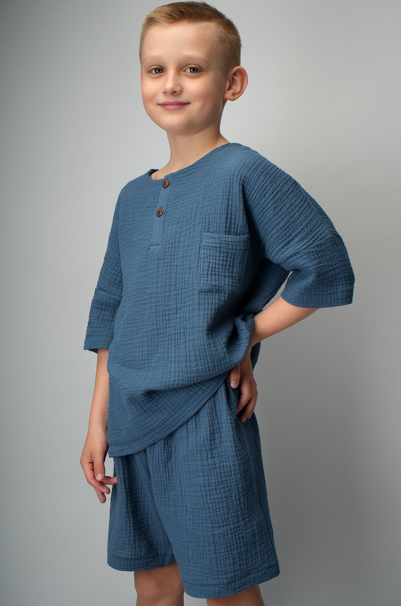 Костюм детский из муслина Happyfox