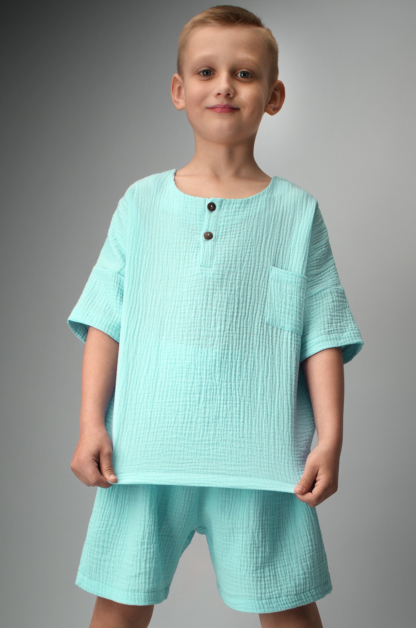 Костюм детский из муслина Happyfox