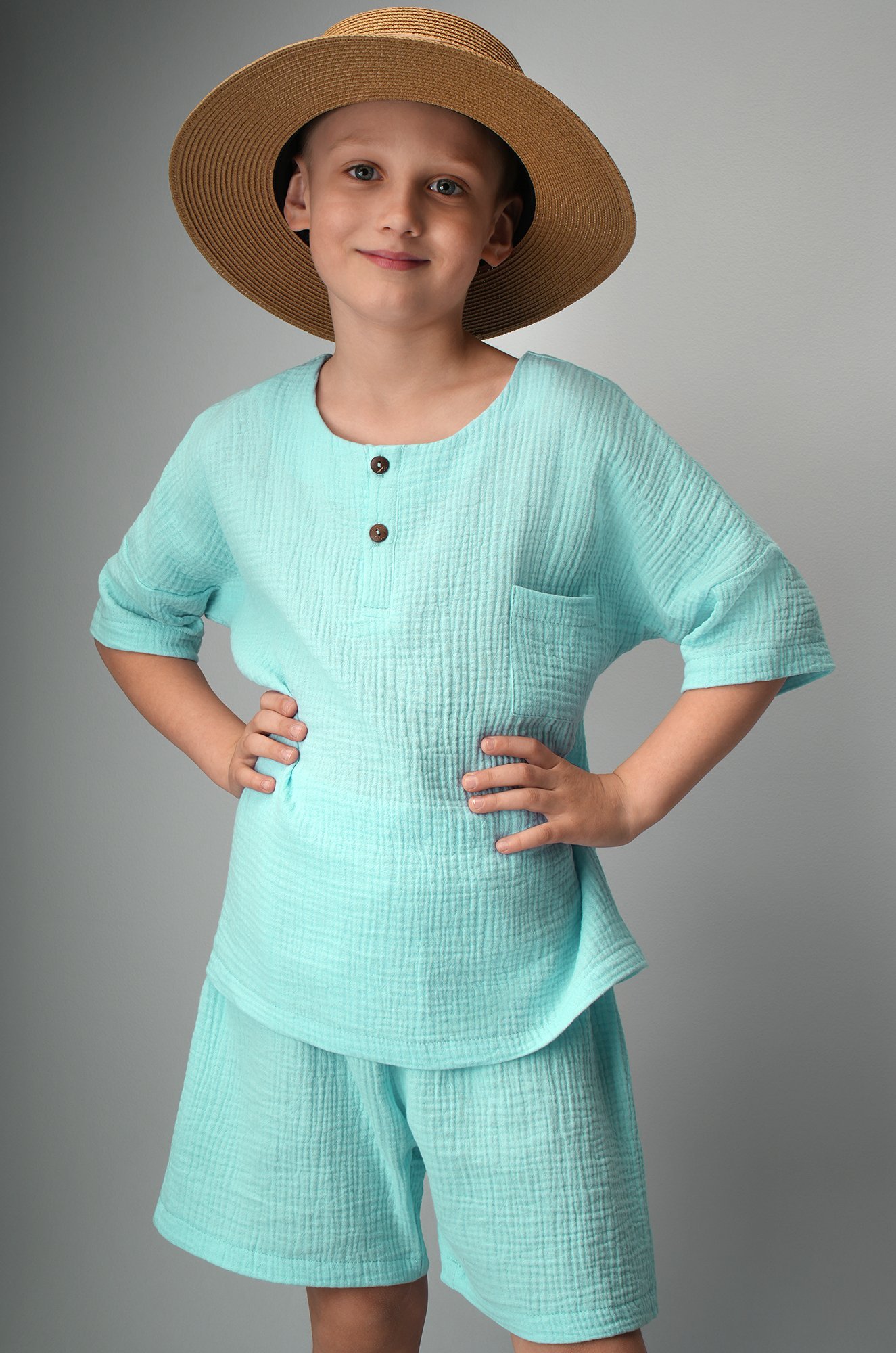 Костюм детский из муслина Happyfox