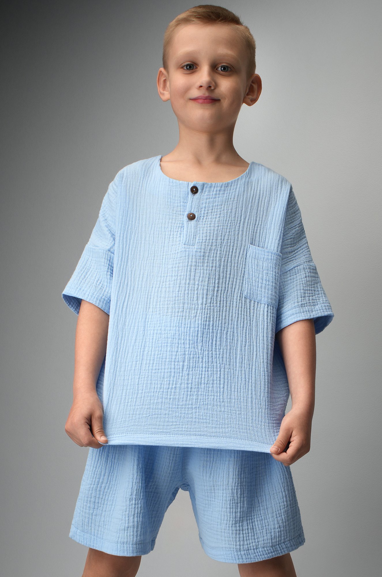 Костюм детский из муслина Happyfox