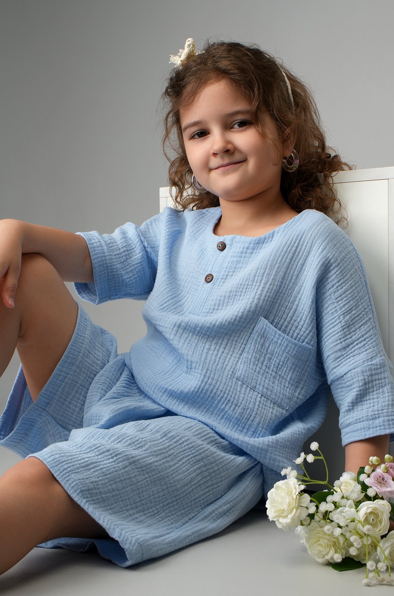 Костюм детский из муслина Happyfox