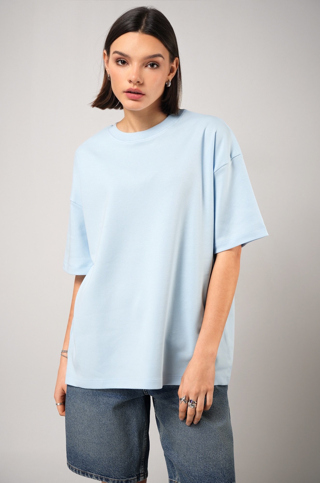 Женская футболка оверсайз Happyfox