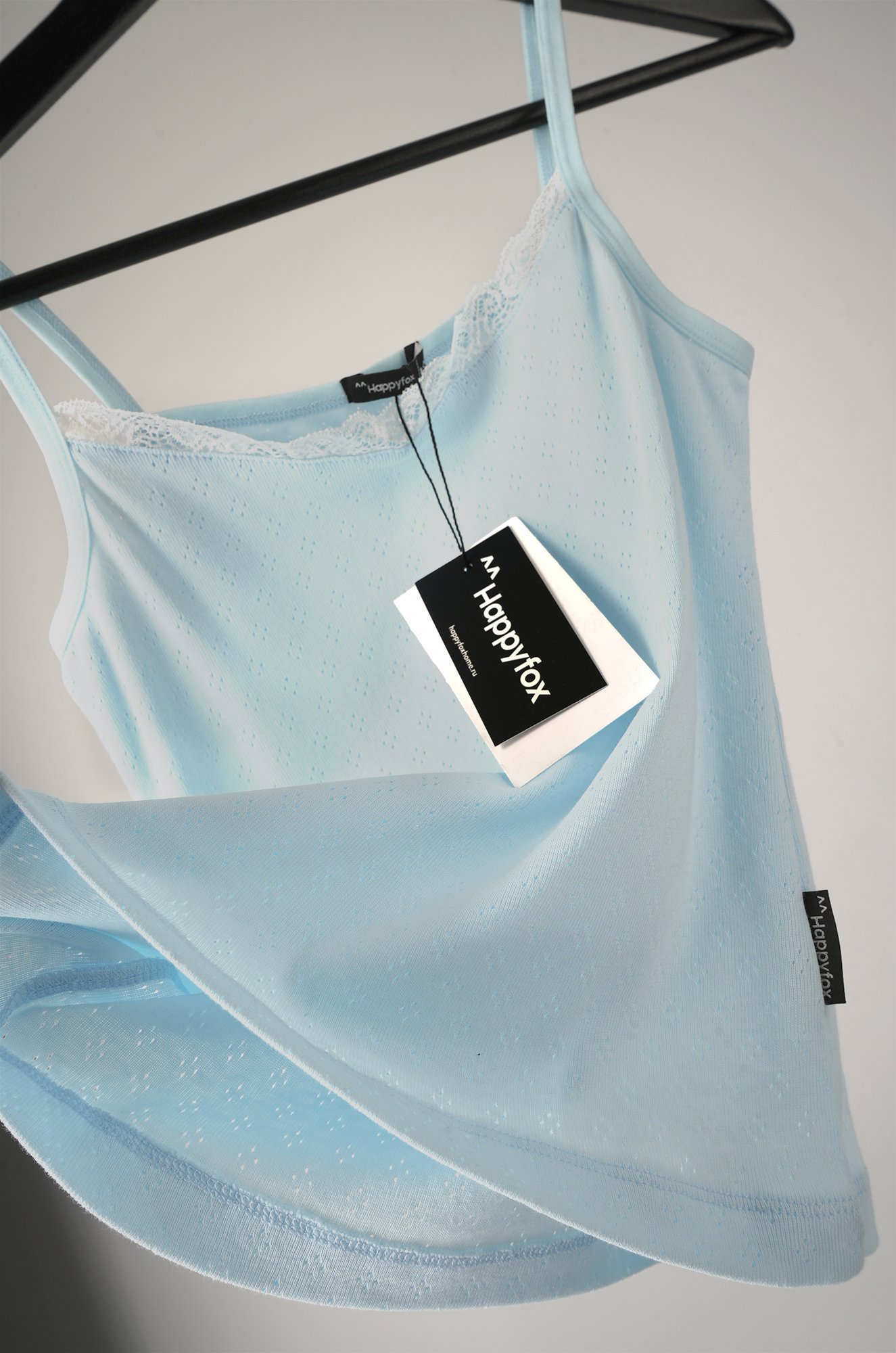 Женская пижама с шортами из ажурного хлопка Happyfox