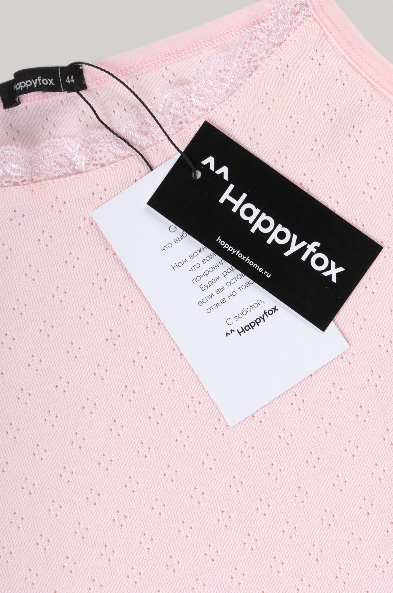 Женская пижама с шортами из ажурного хлопка Happyfox