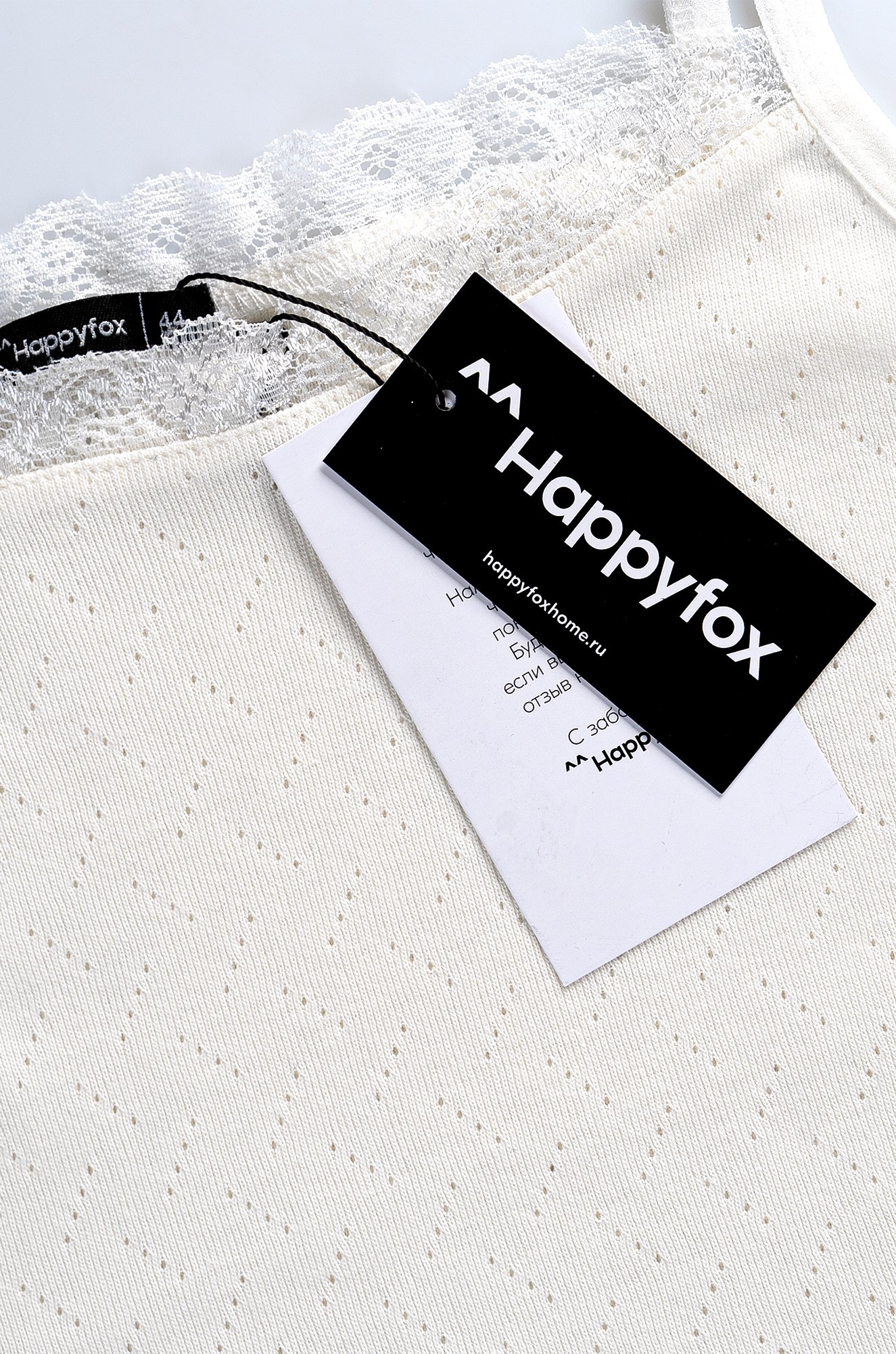 Женская пижама с шортами из ажурного хлопка Happyfox