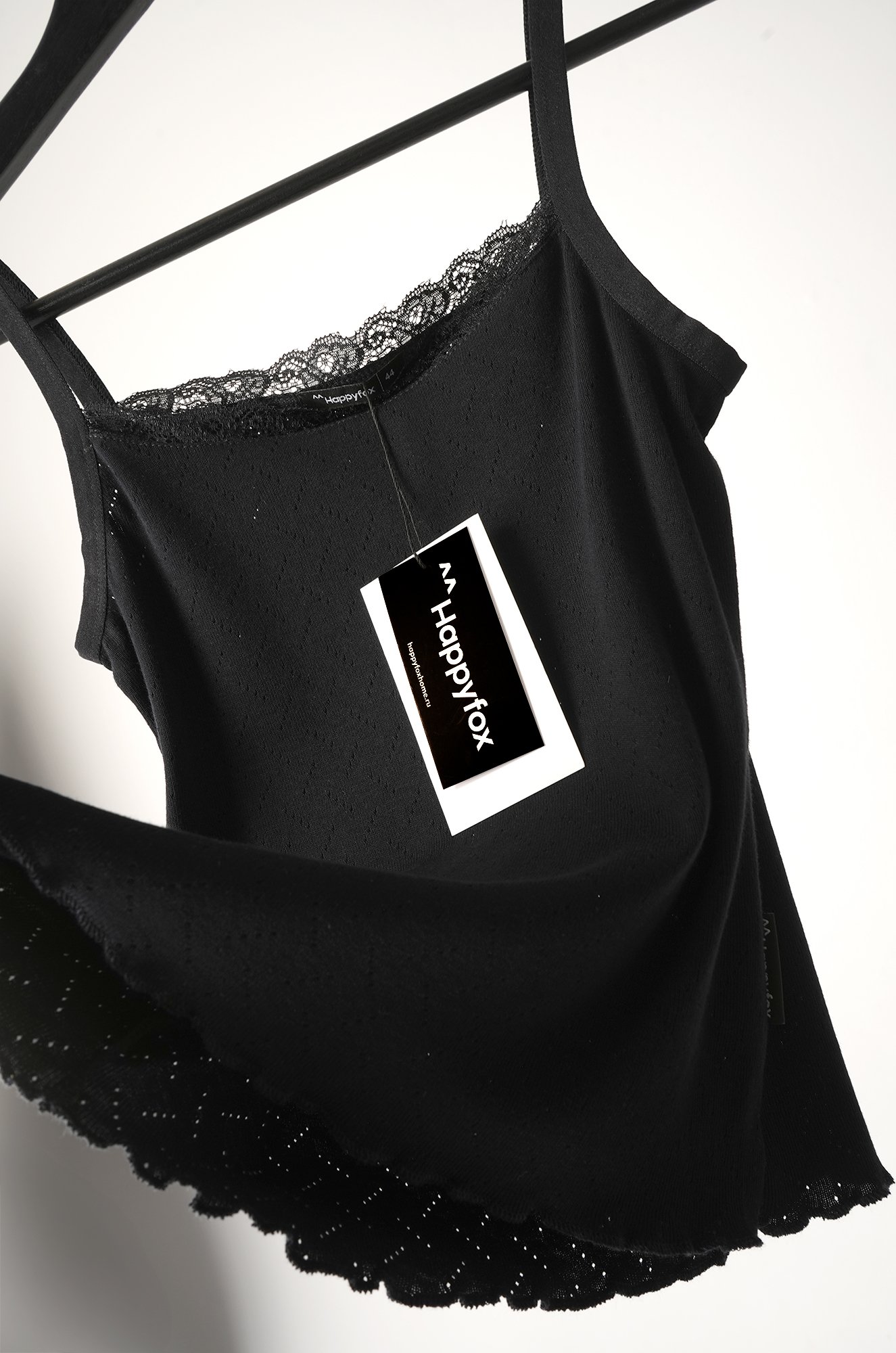 Женская пижама с шортами из ажурного хлопка Happyfox