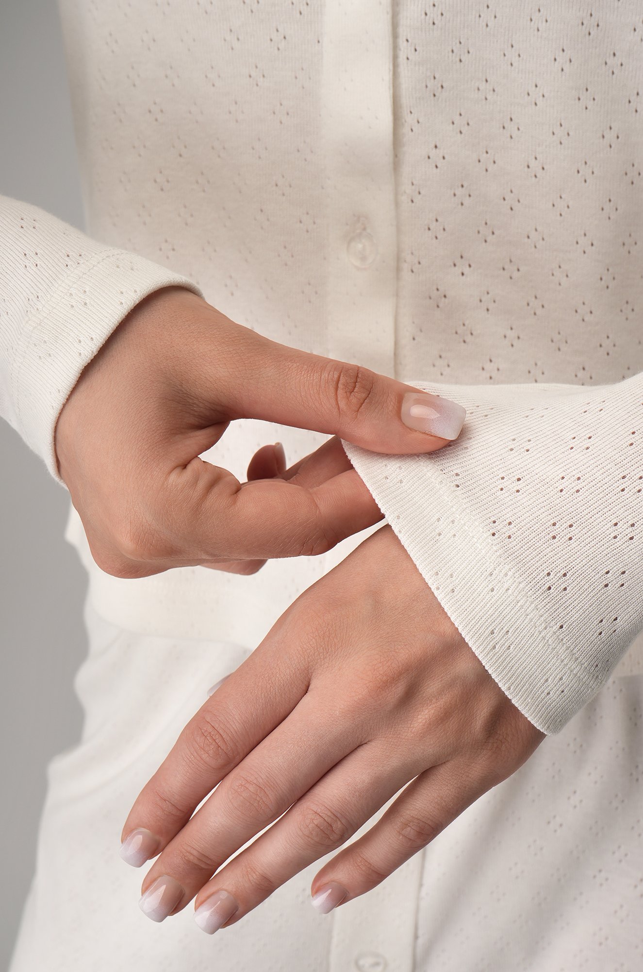 Женская пижама с брюками из ажурного хлопка Happyfox