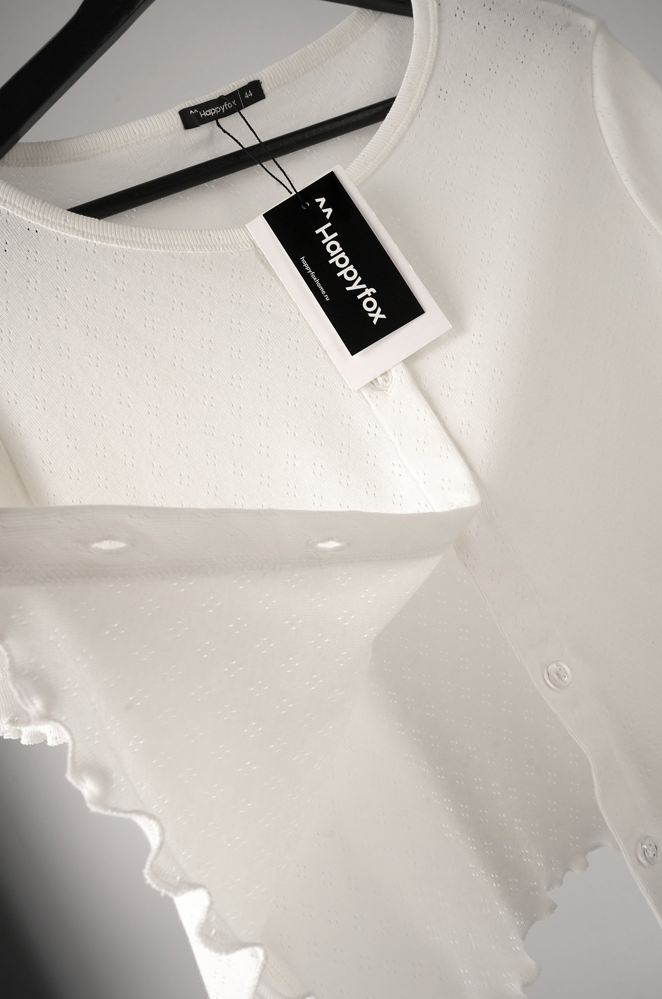 Женская пижама с шортами из ажурного хлопка Happyfox