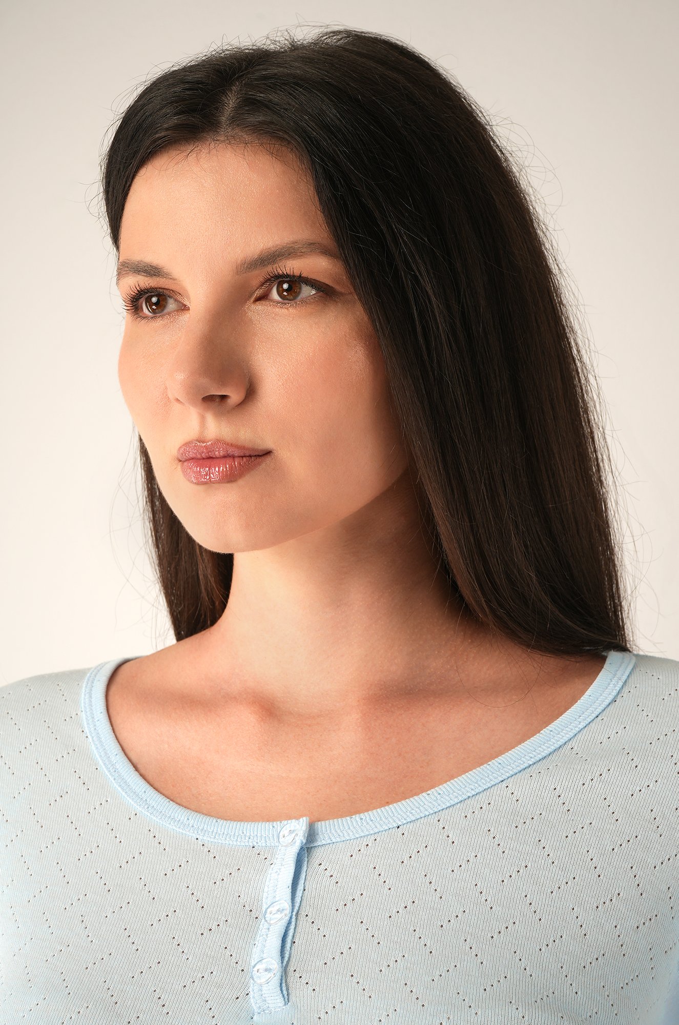 Женская пижама с брюками из ажурного хлопка Happyfox