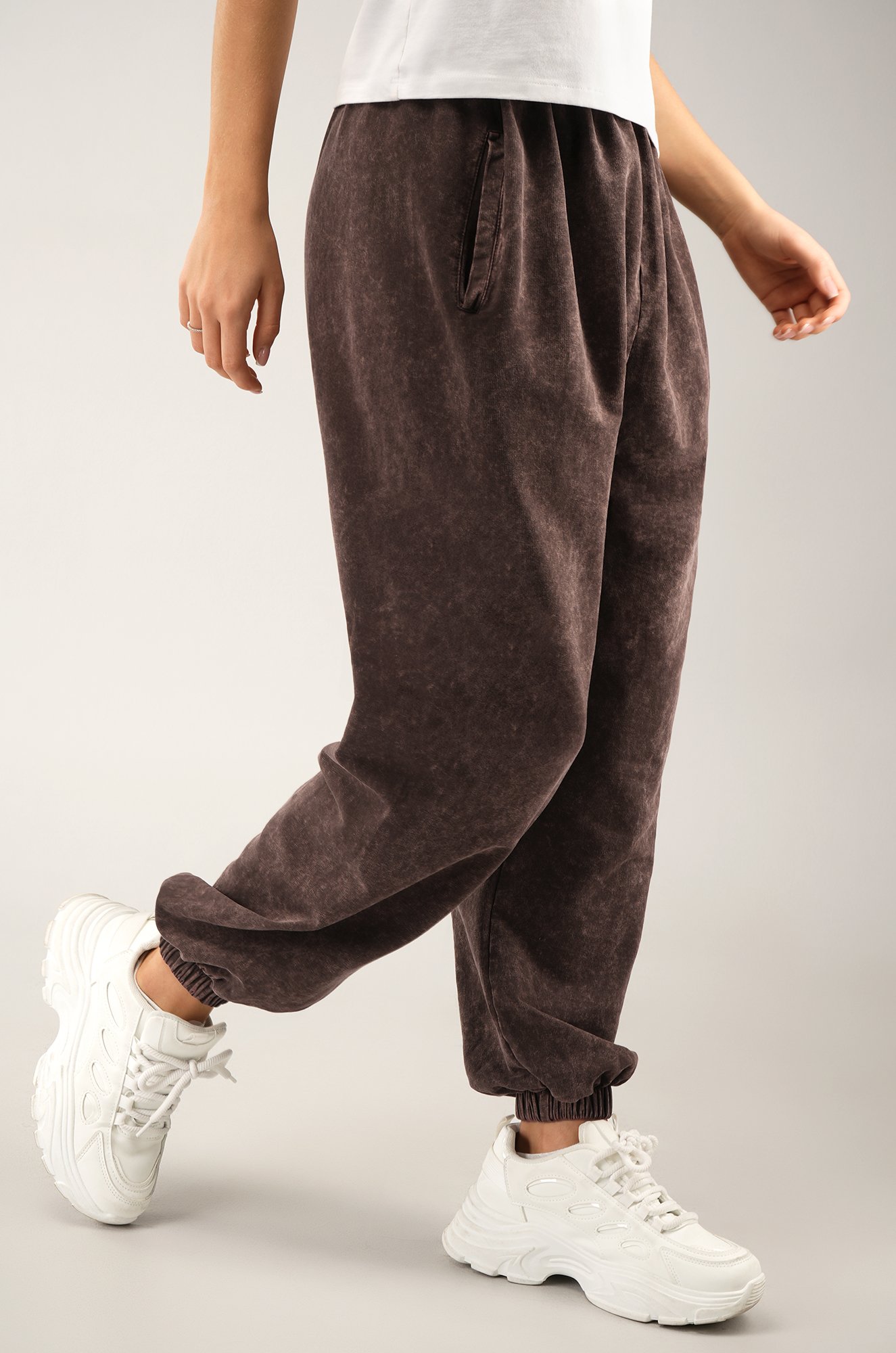 Женские брюки из футера двухнитки Happyfox