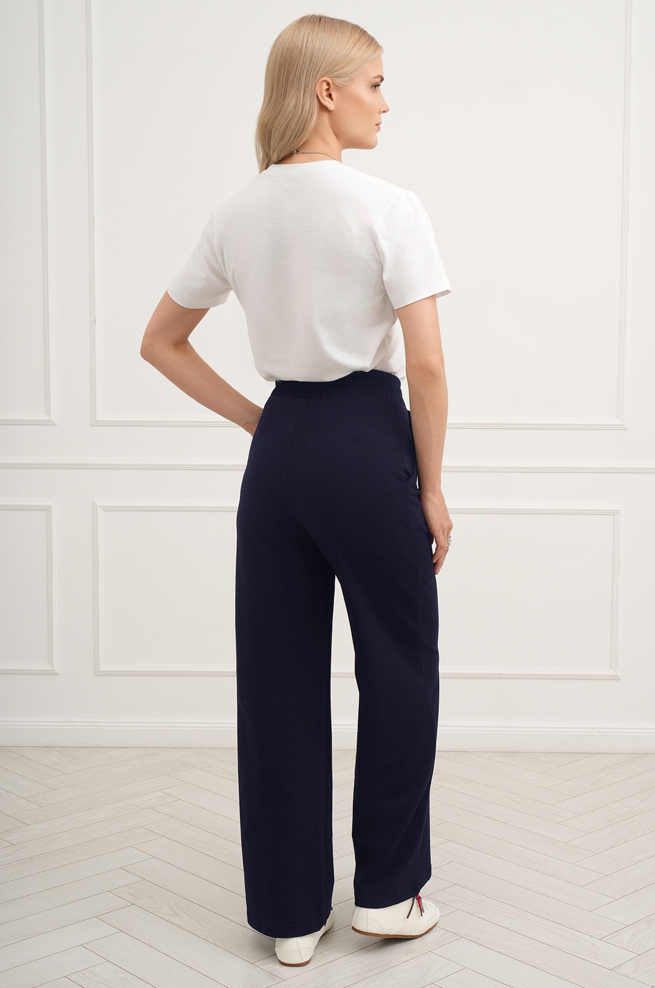 Женские брюки из футера двухнитки Happyfox