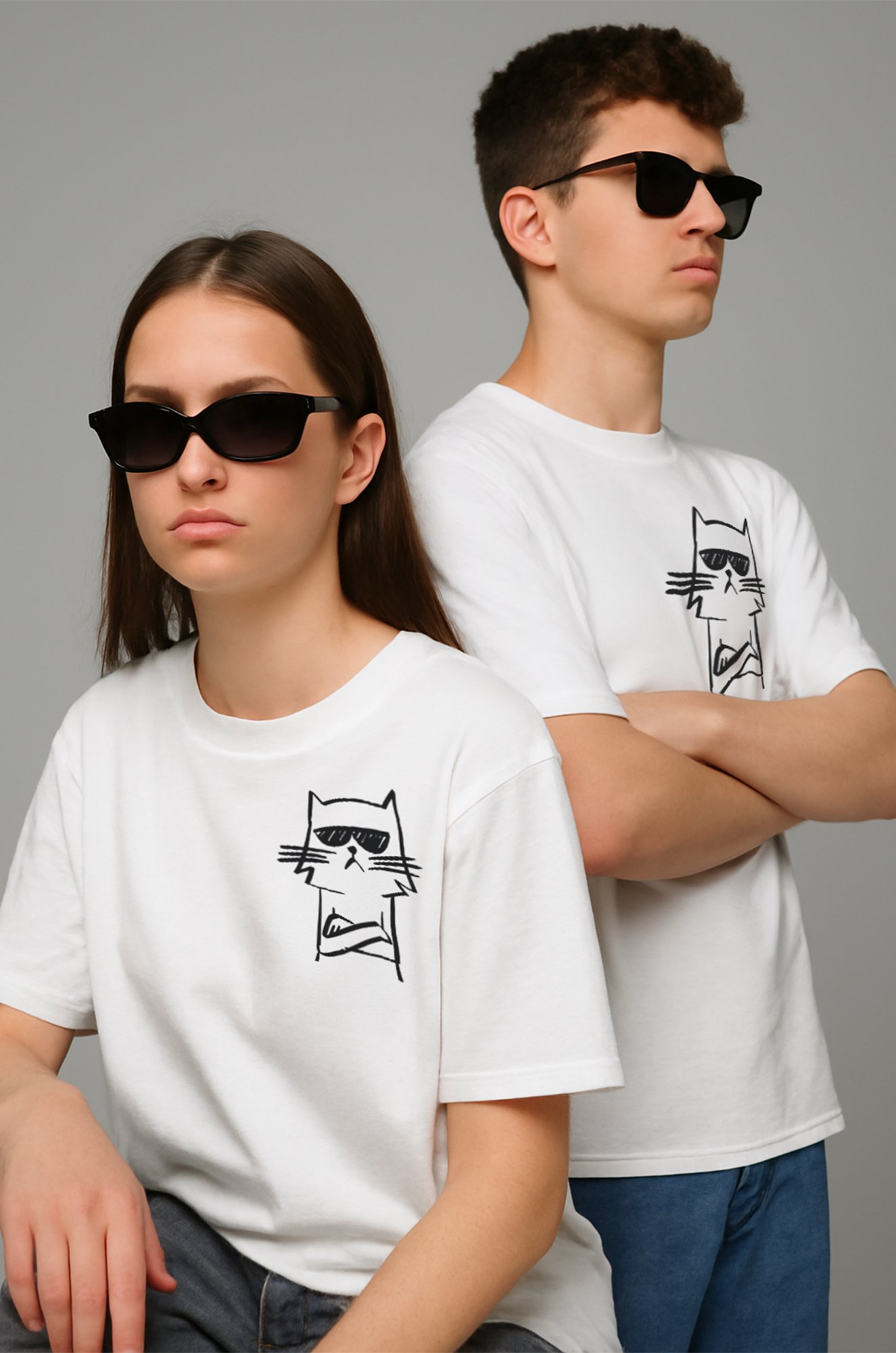 Детская футболка оверсайз Happyfox