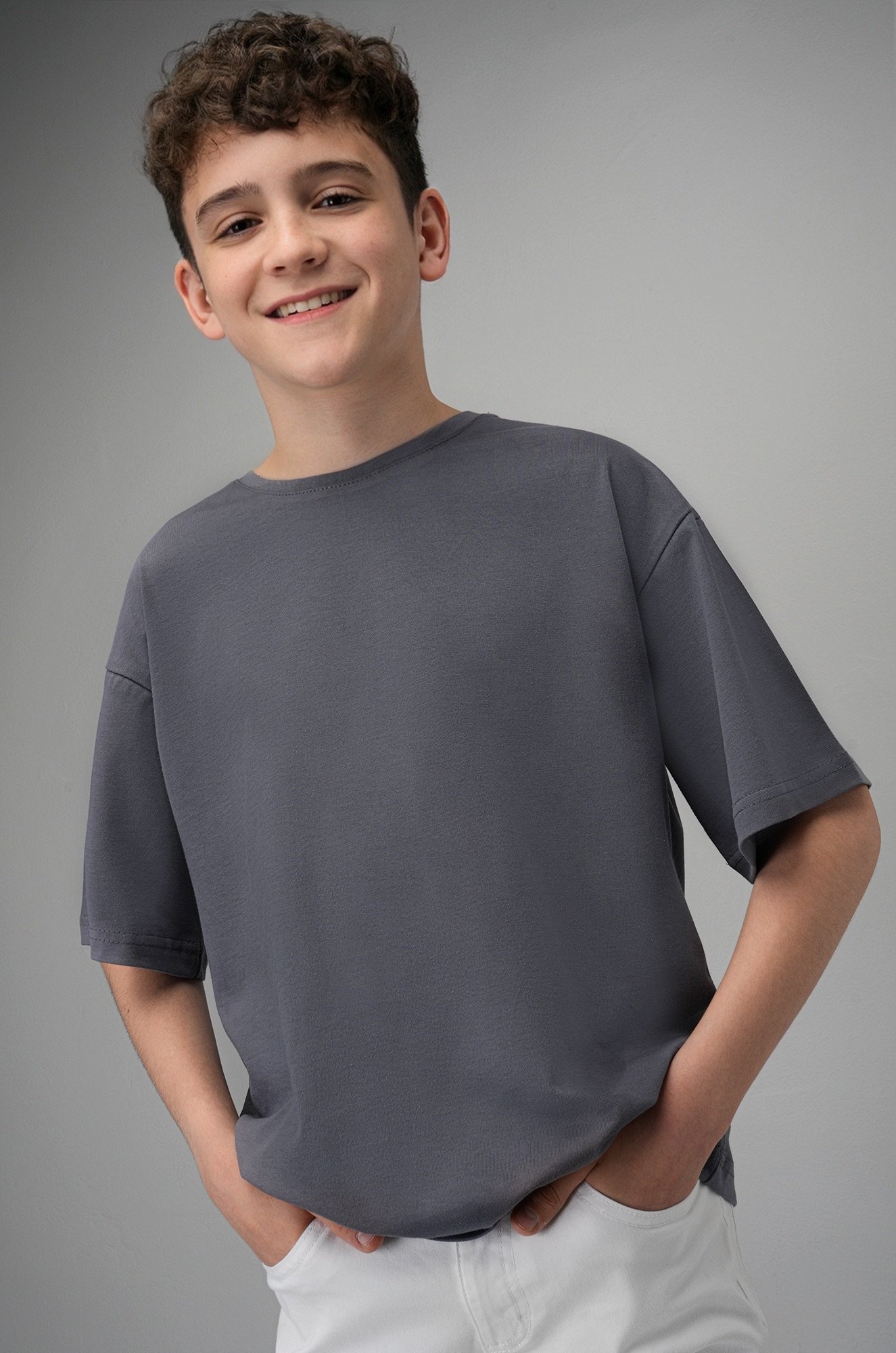 Детская футболка оверсайз Happyfox