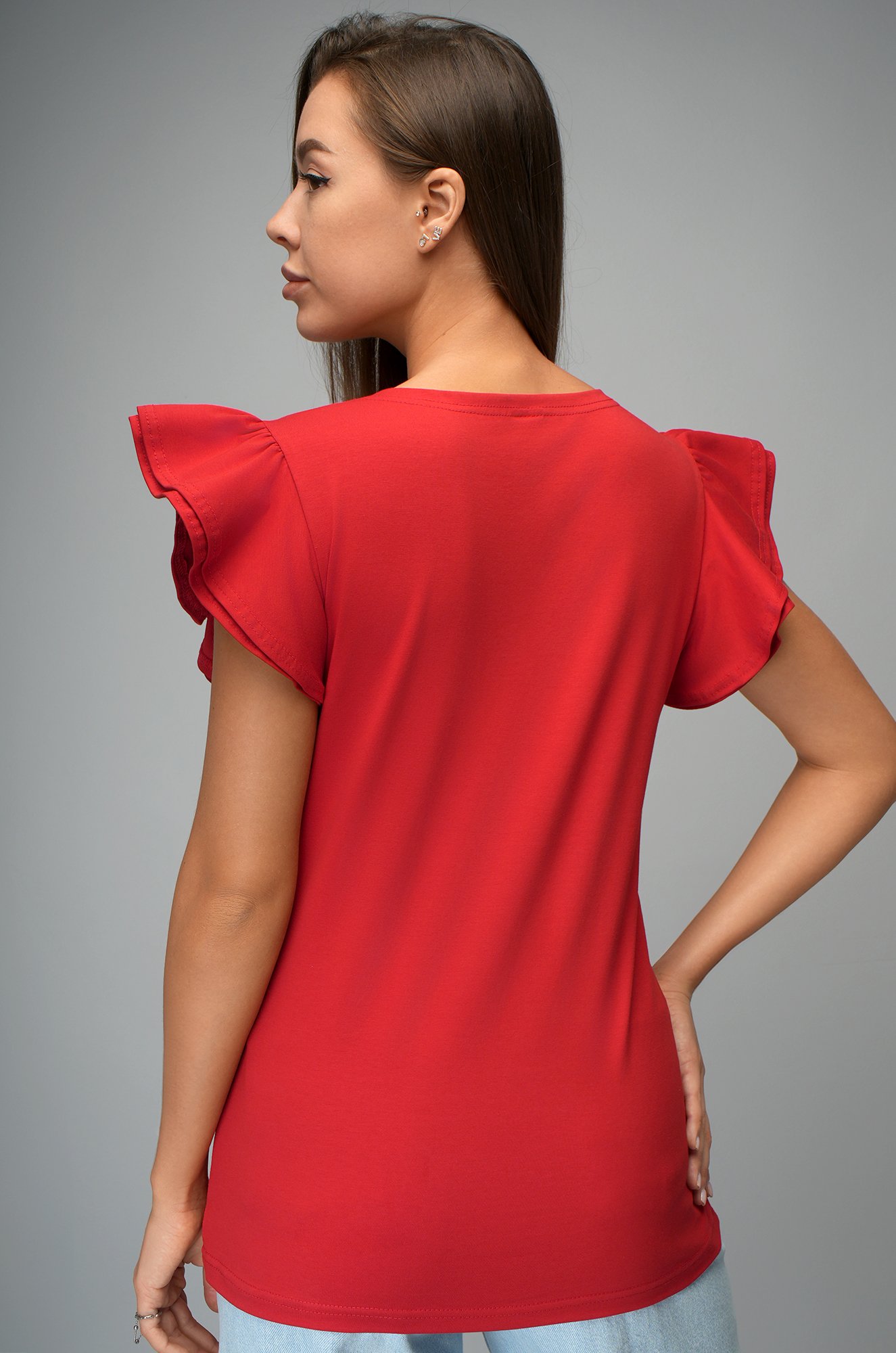 Женская блузка с коротким рукавом Happyfox