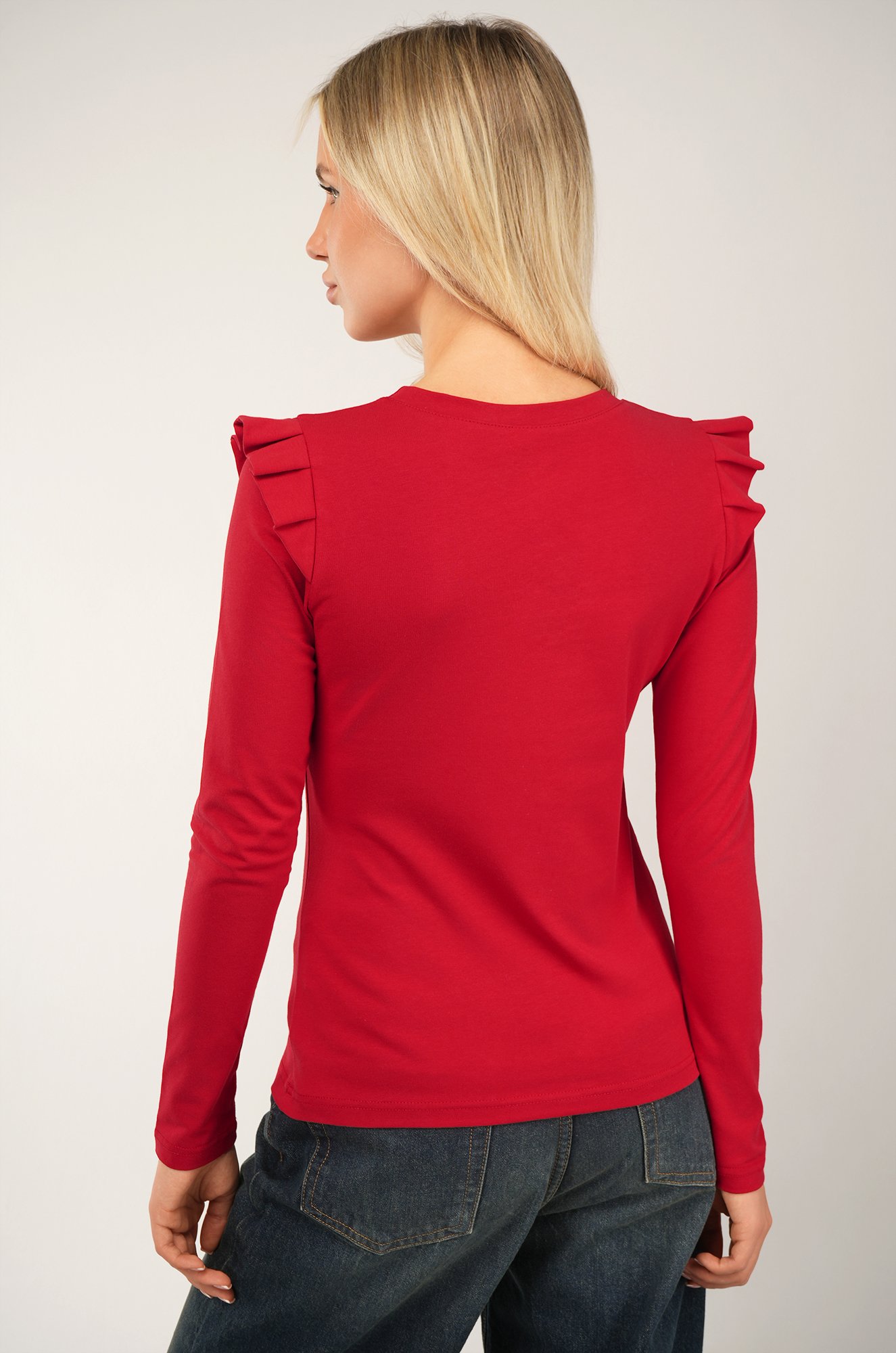 Женский лонгслив с крылышками Happyfox