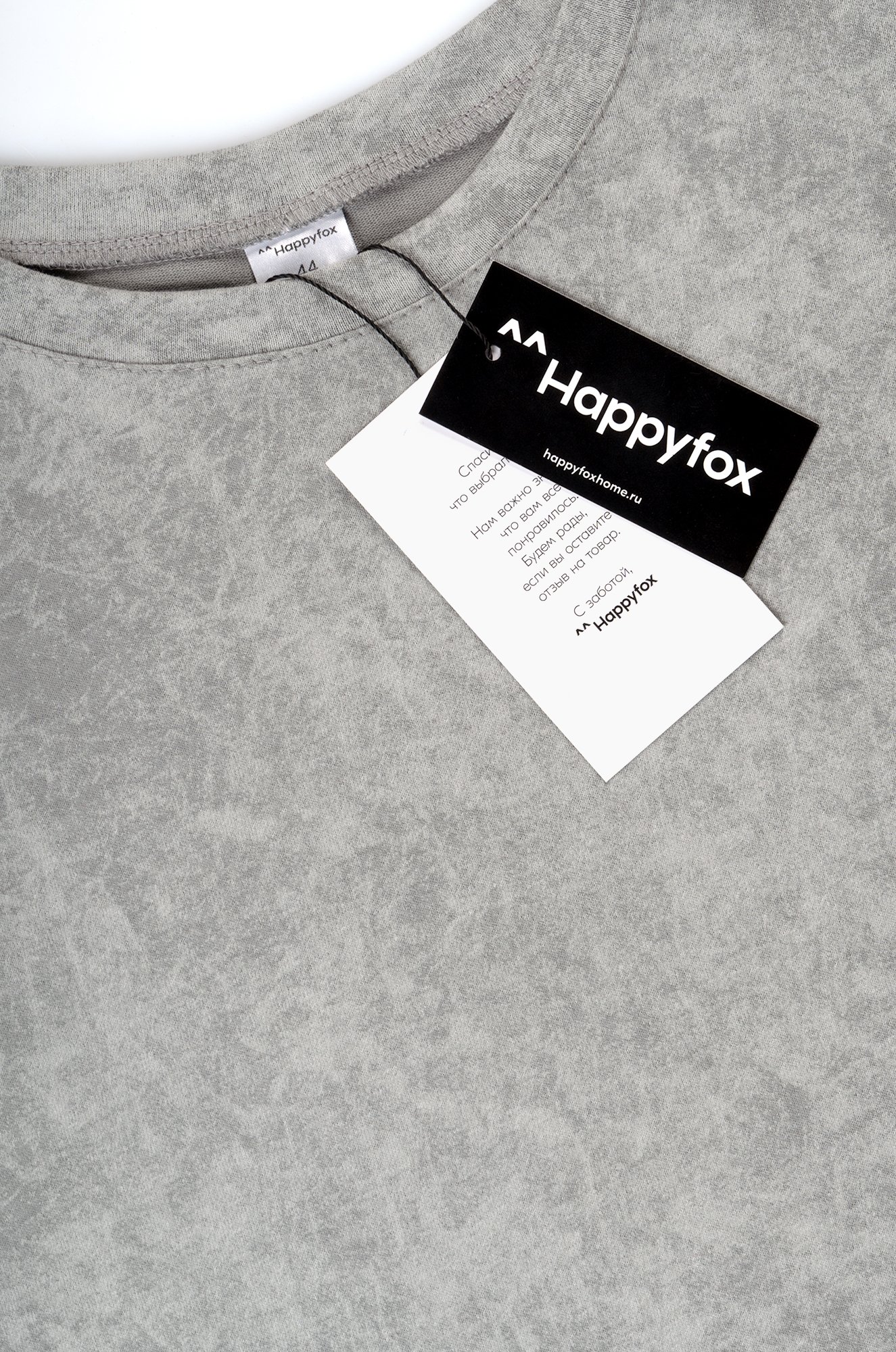 Женский лонгслив оверсайз Happyfox