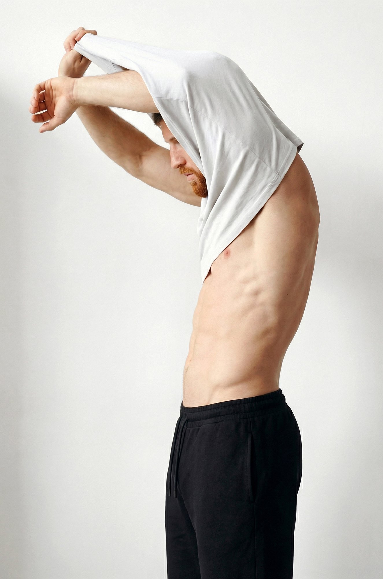 Мужская футболка оверсайз без рукавов Happyfox