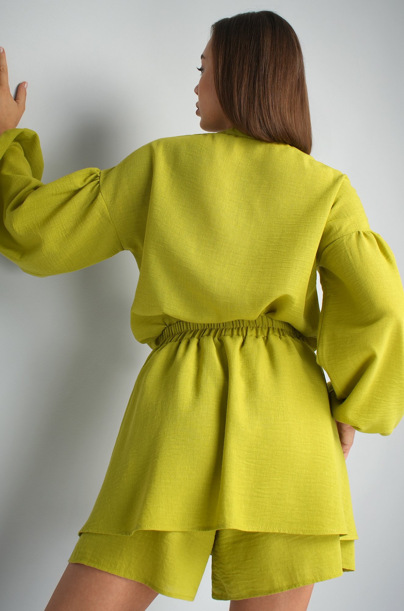 Женский льняной костюм Happyfox