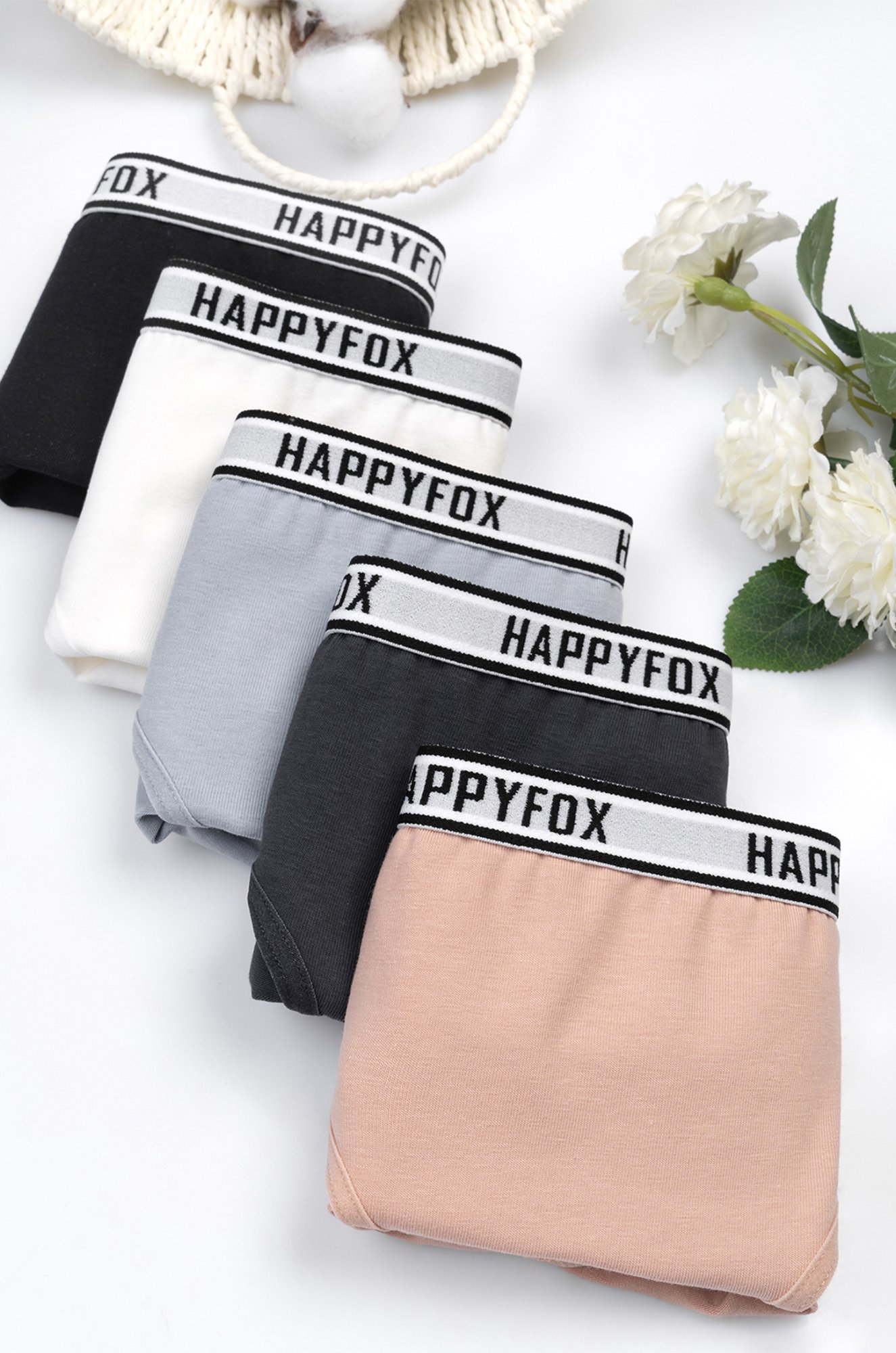 Набор трусов для девочки 5шт Happyfox