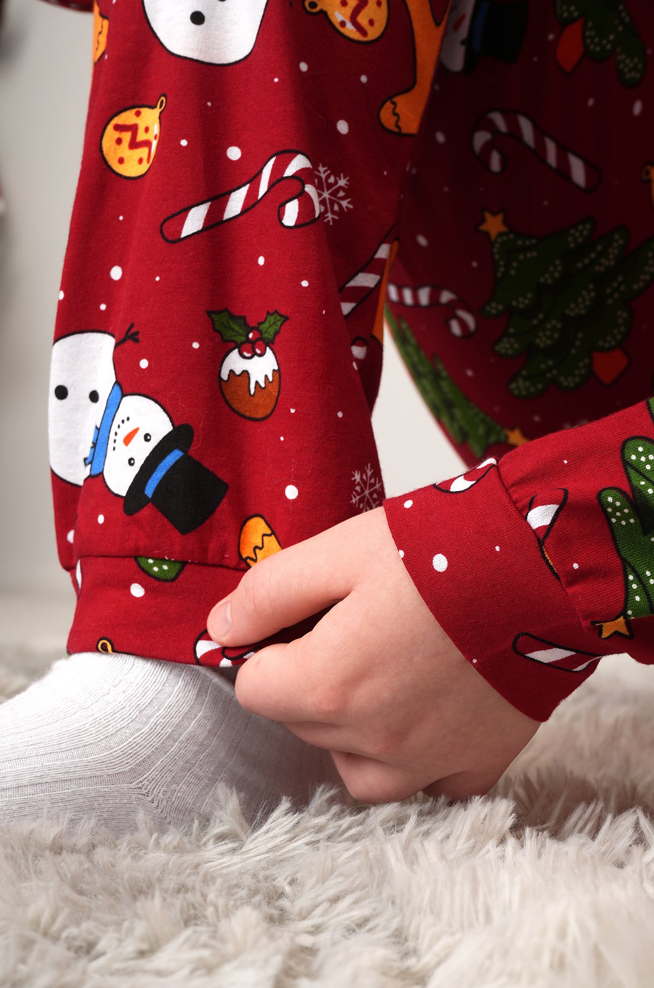 Детская новогодняя пижама Happyfox