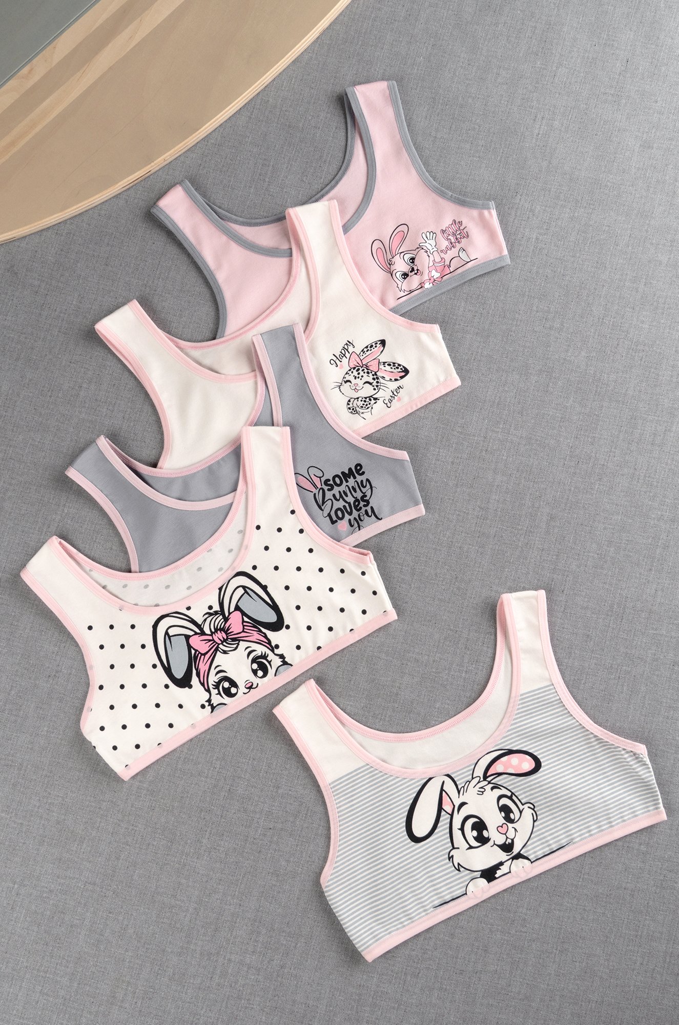 Майка-топ для девочки 5шт. Happyfox