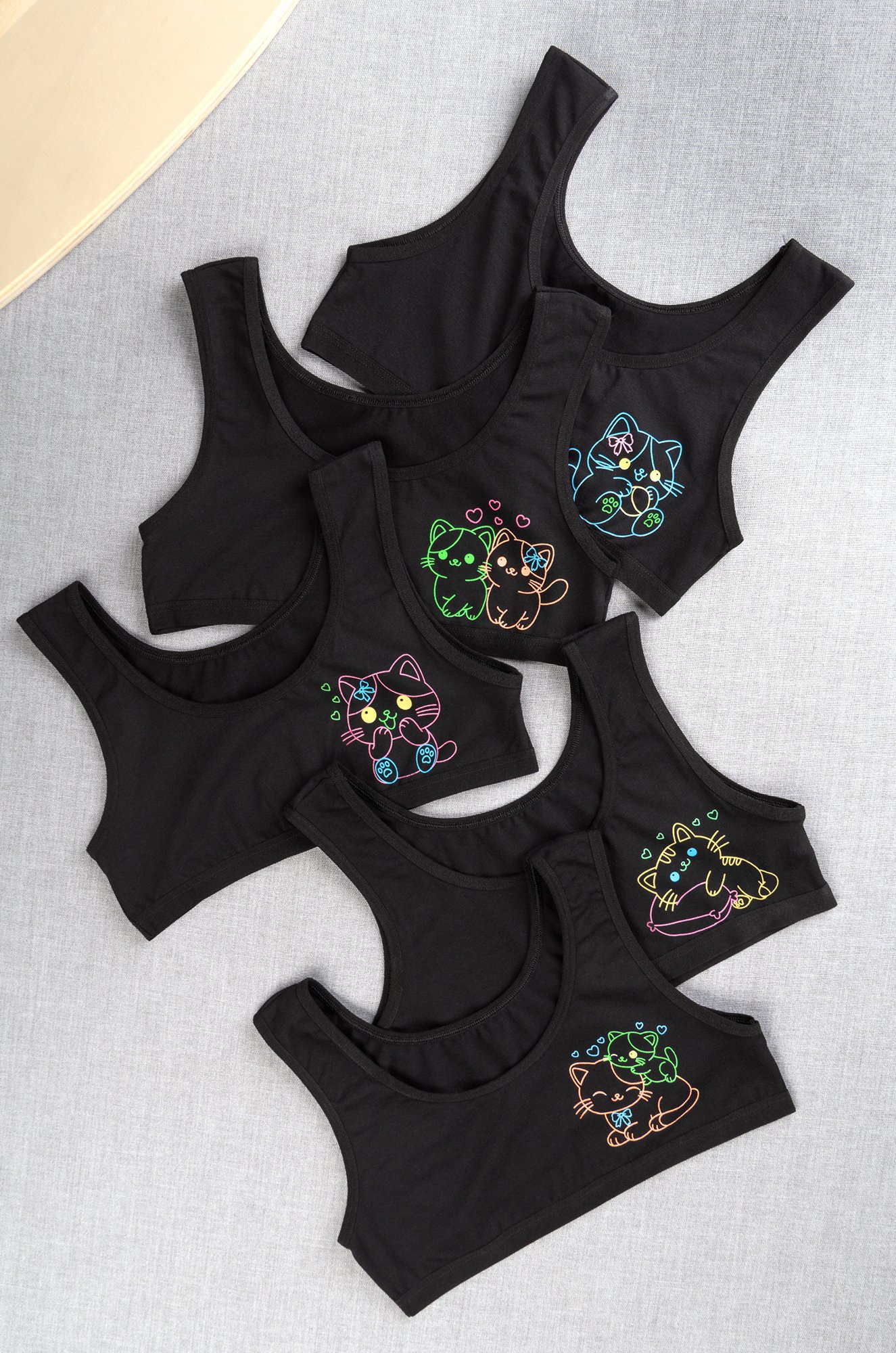 Майка-топ для девочки 5шт. Happyfox