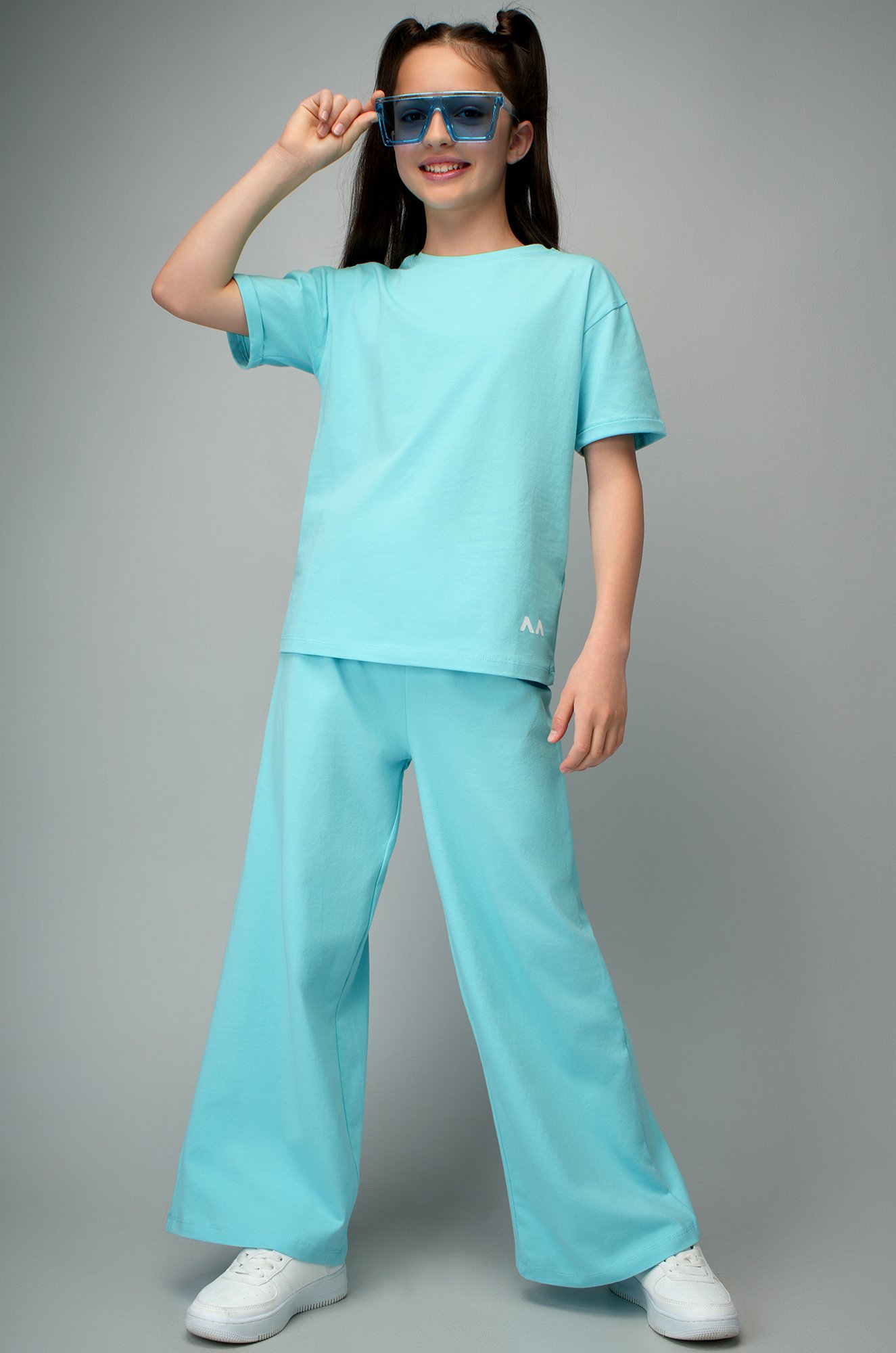 Костюм для девочки с брюками палаццо Happyfox