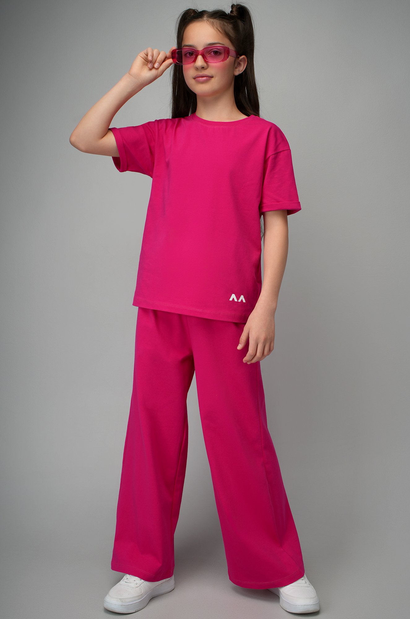 Костюм для девочки с брюками палаццо Happyfox