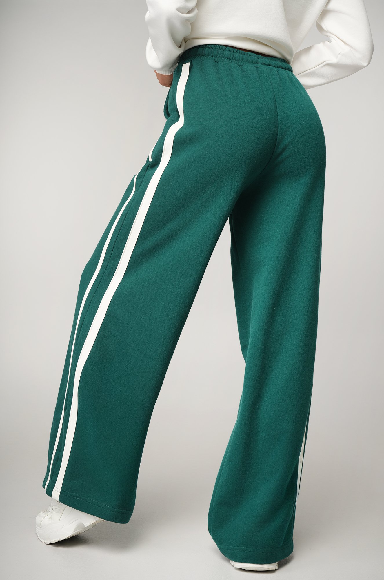 Женские брюки из футера двухнитки Happyfox