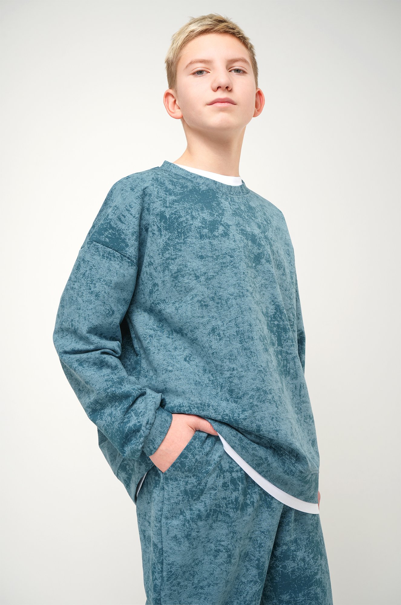 Костюм для мальчика из футера Happyfox